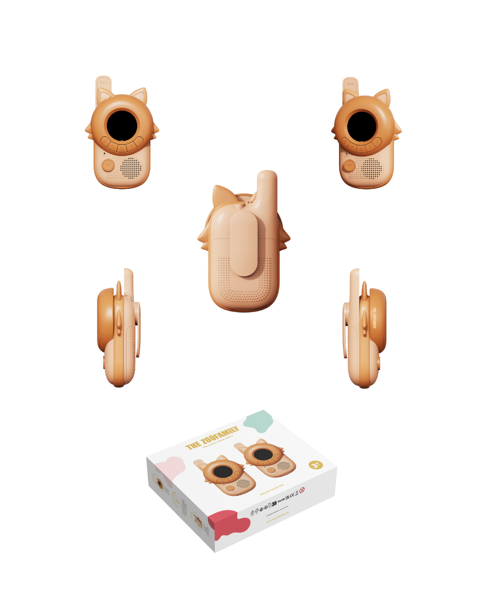 Walkie Talkie Infantil - Zoo