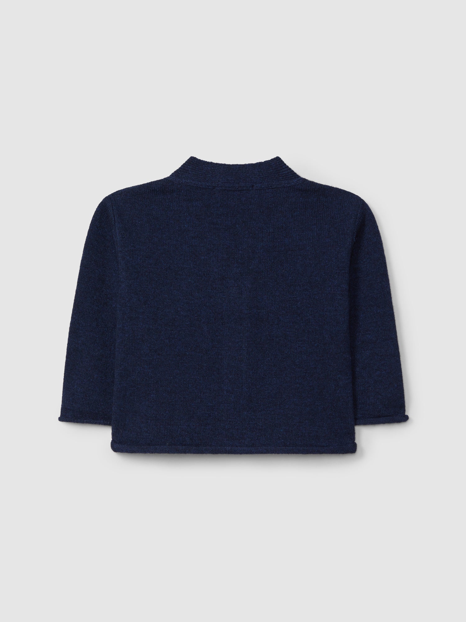 V-Neck Knitted Coat