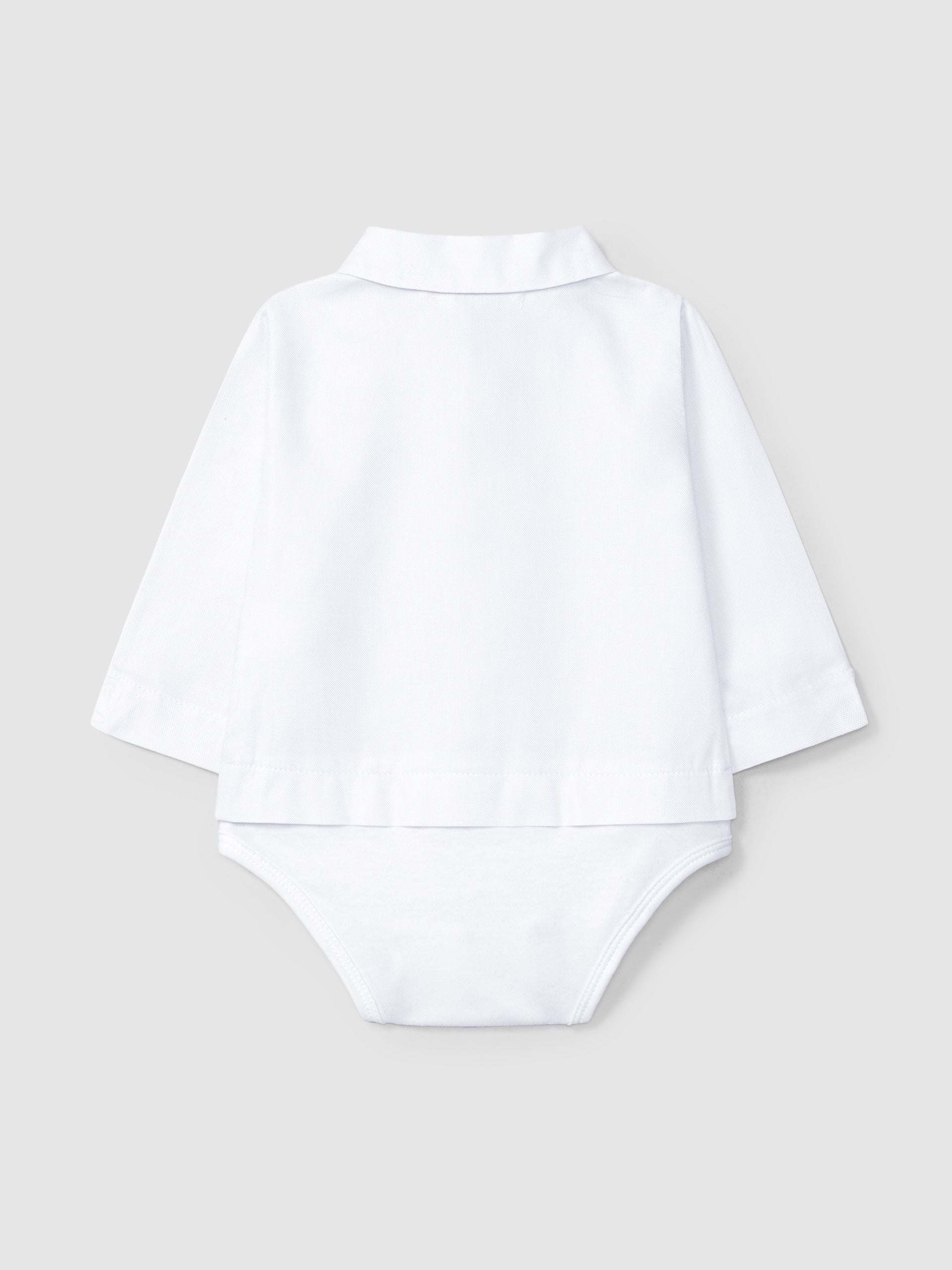 Body Camisa Gola Bico