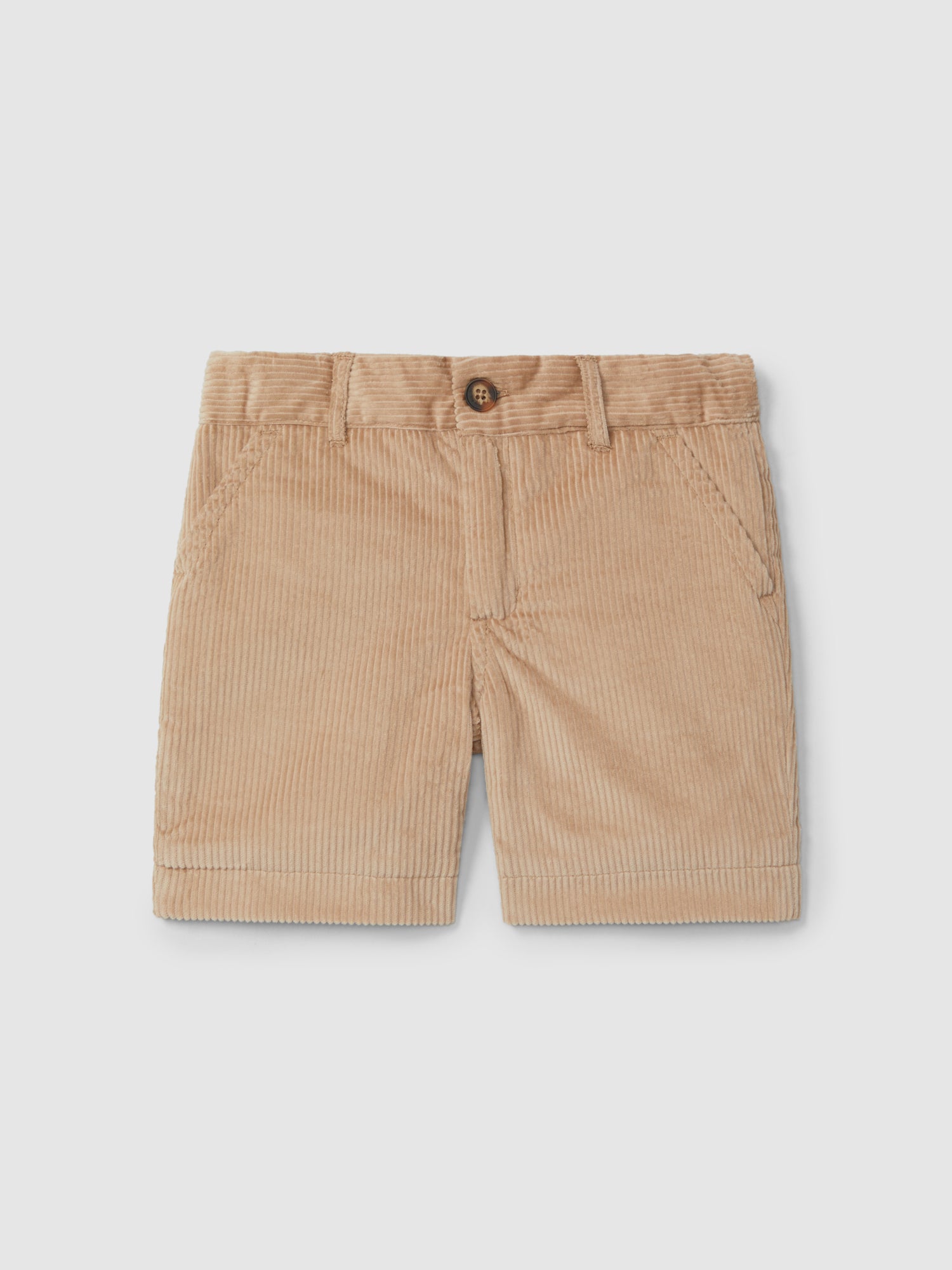 Short en velours côtelé