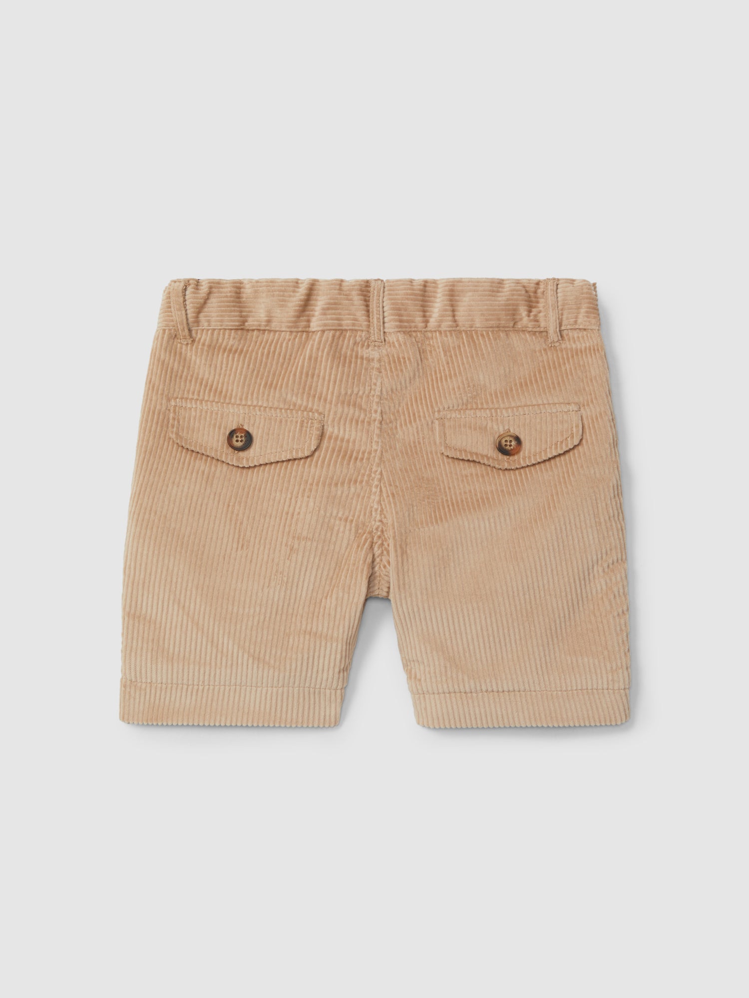 Short en velours côtelé