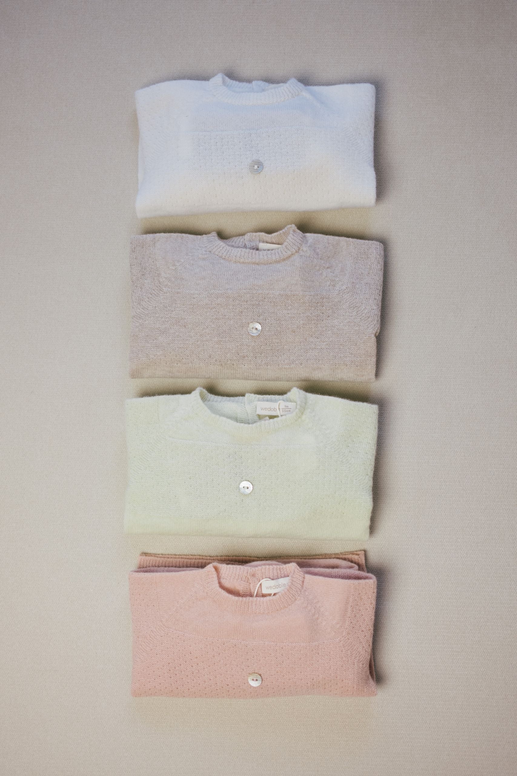 Knitted Sweater in Merino Wool and Cashmere