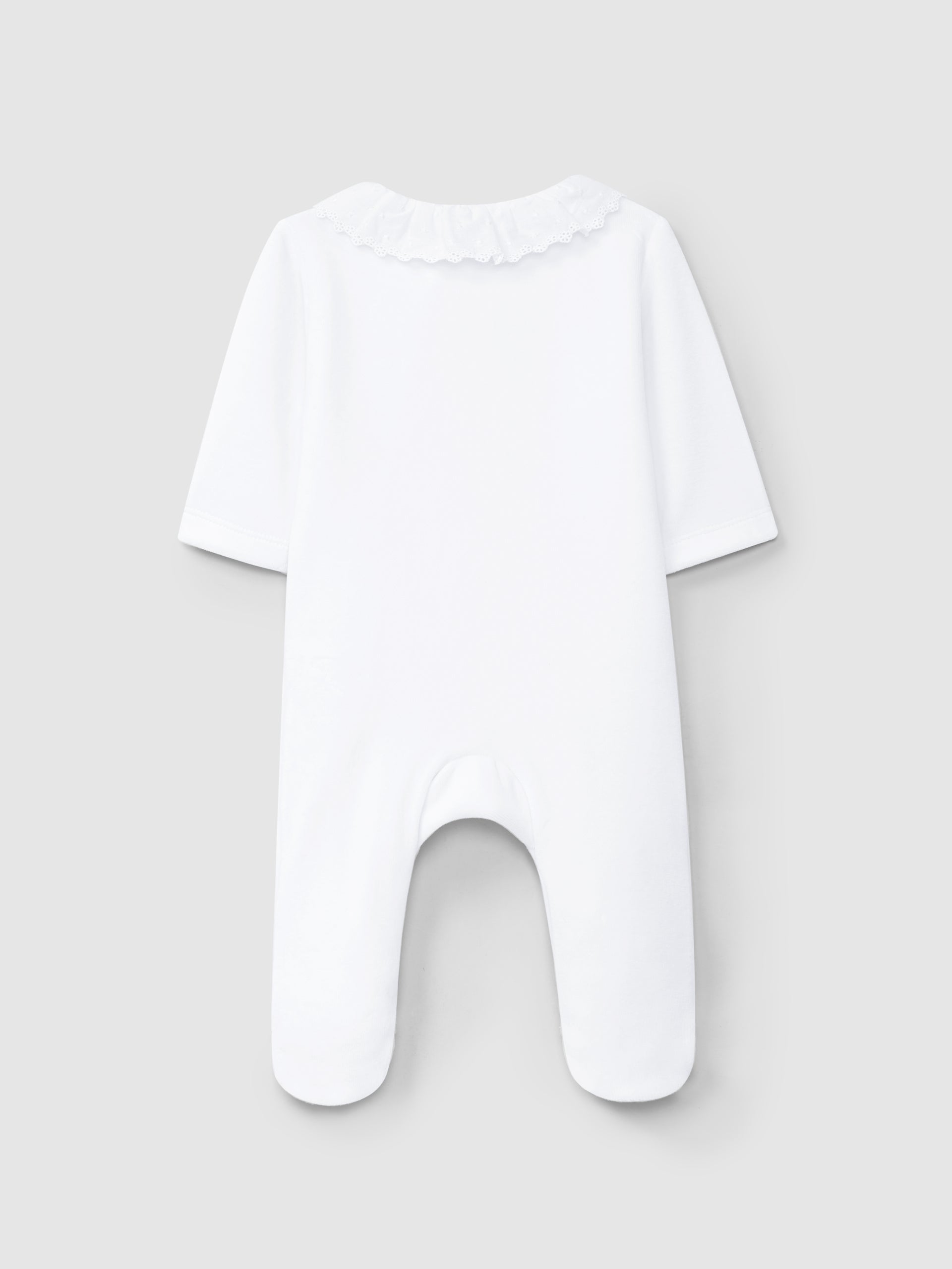 Babygrow Gola de Folho Bordado