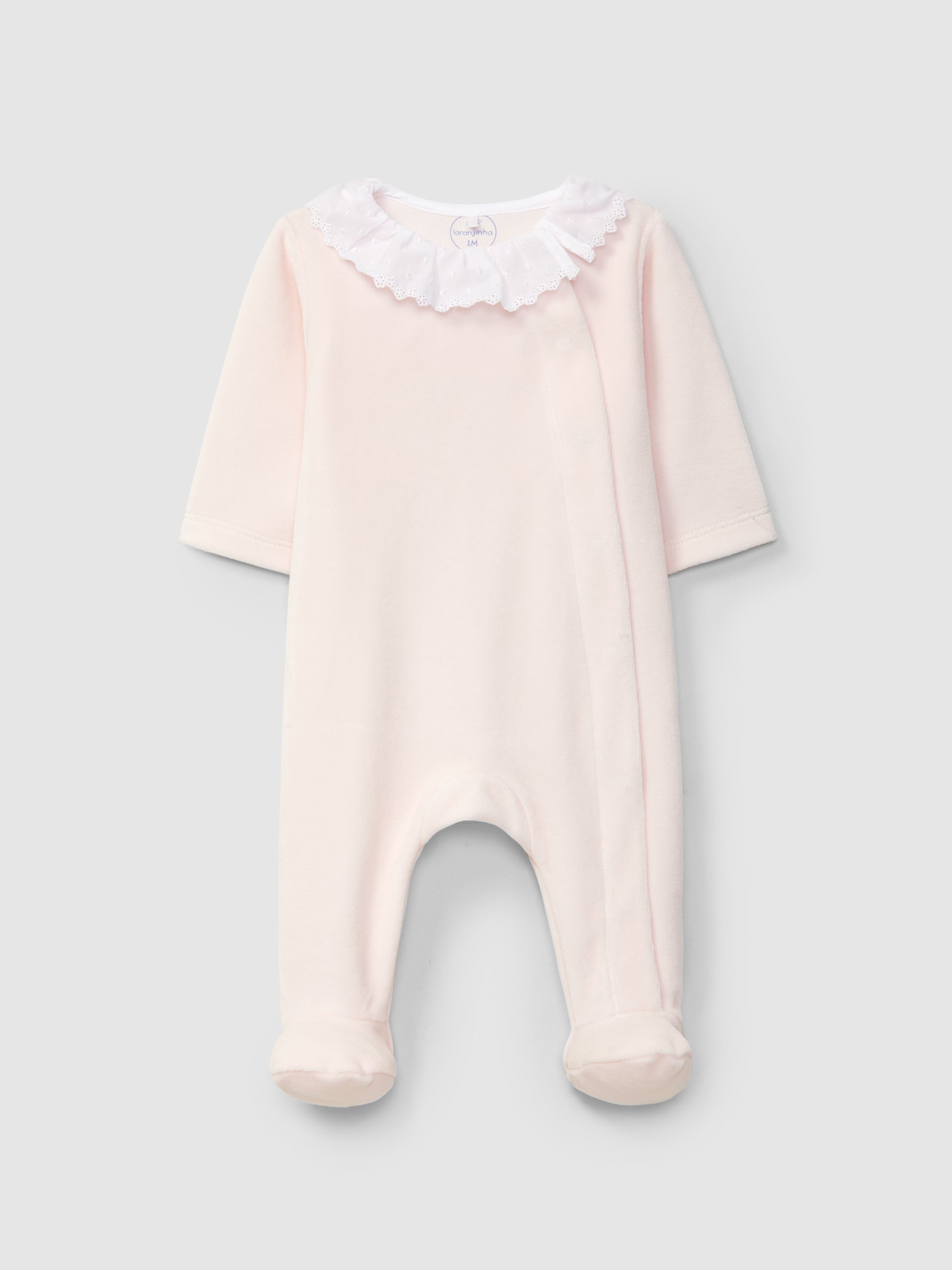 Babygrow Gola de Folho Bordado