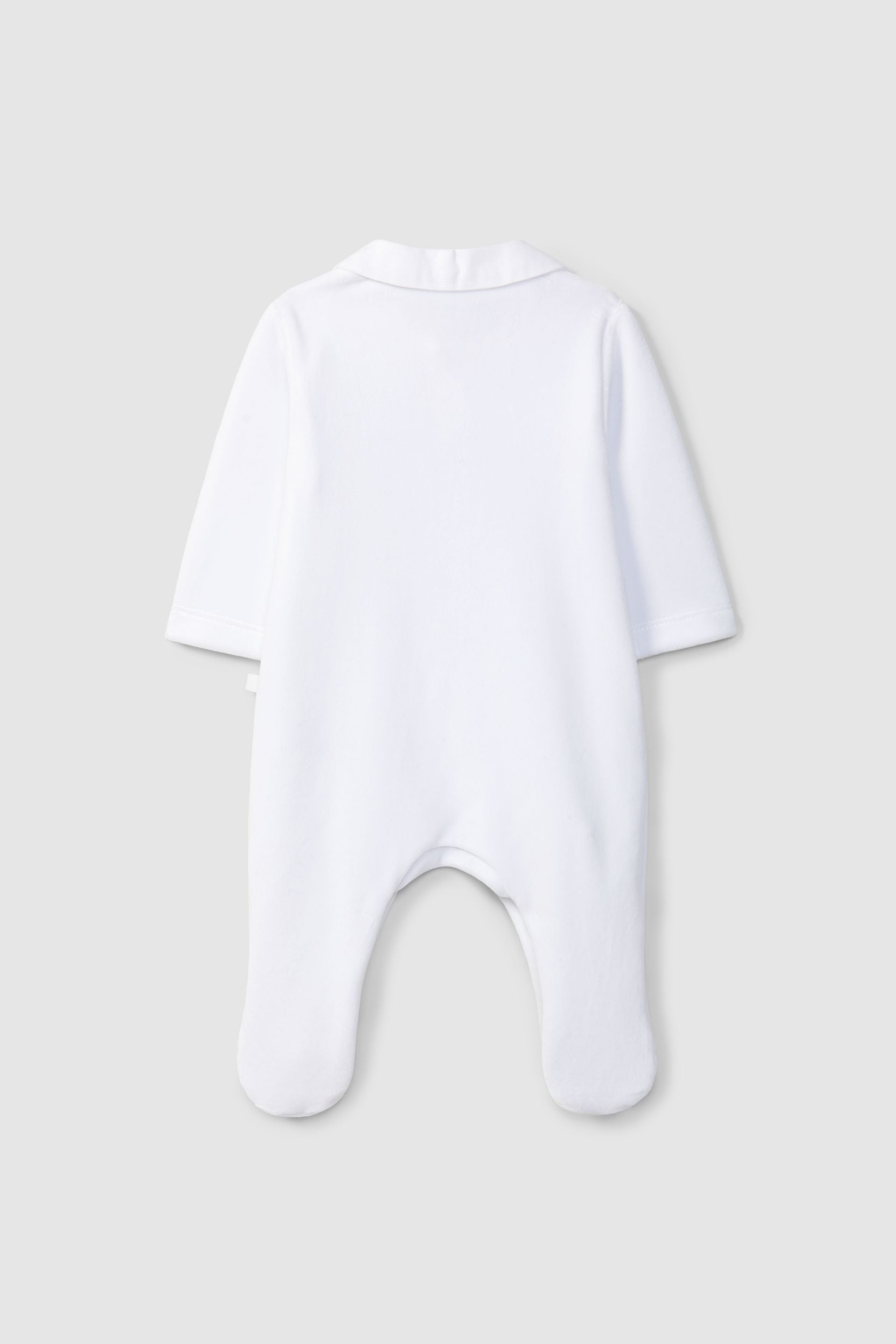 Babygrow Veludo Fita Bordada