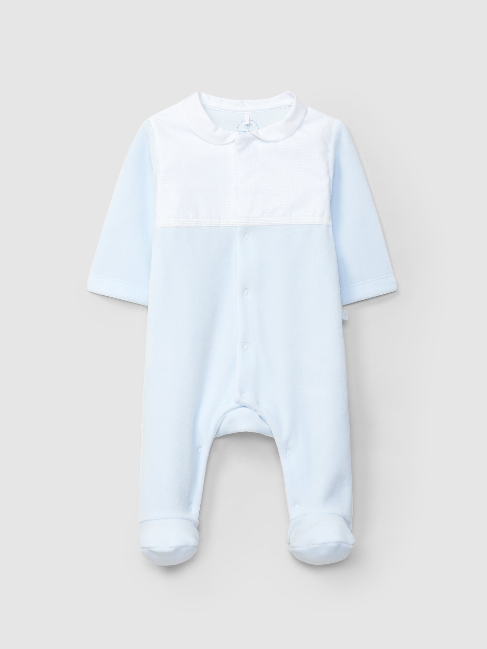 Babygrow Veludo Fita Bordada