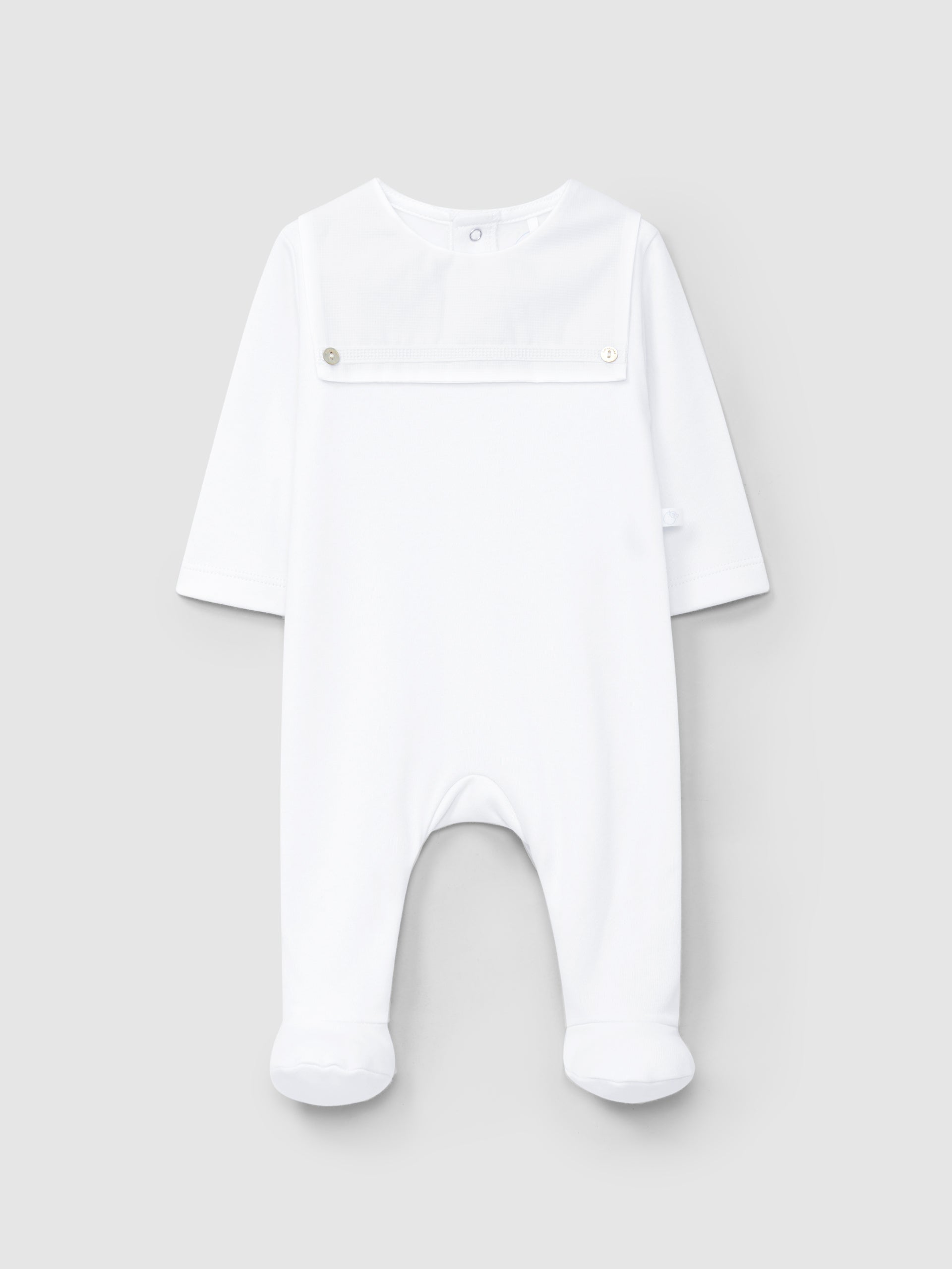 Babygrow sem Gola Fita Bordada