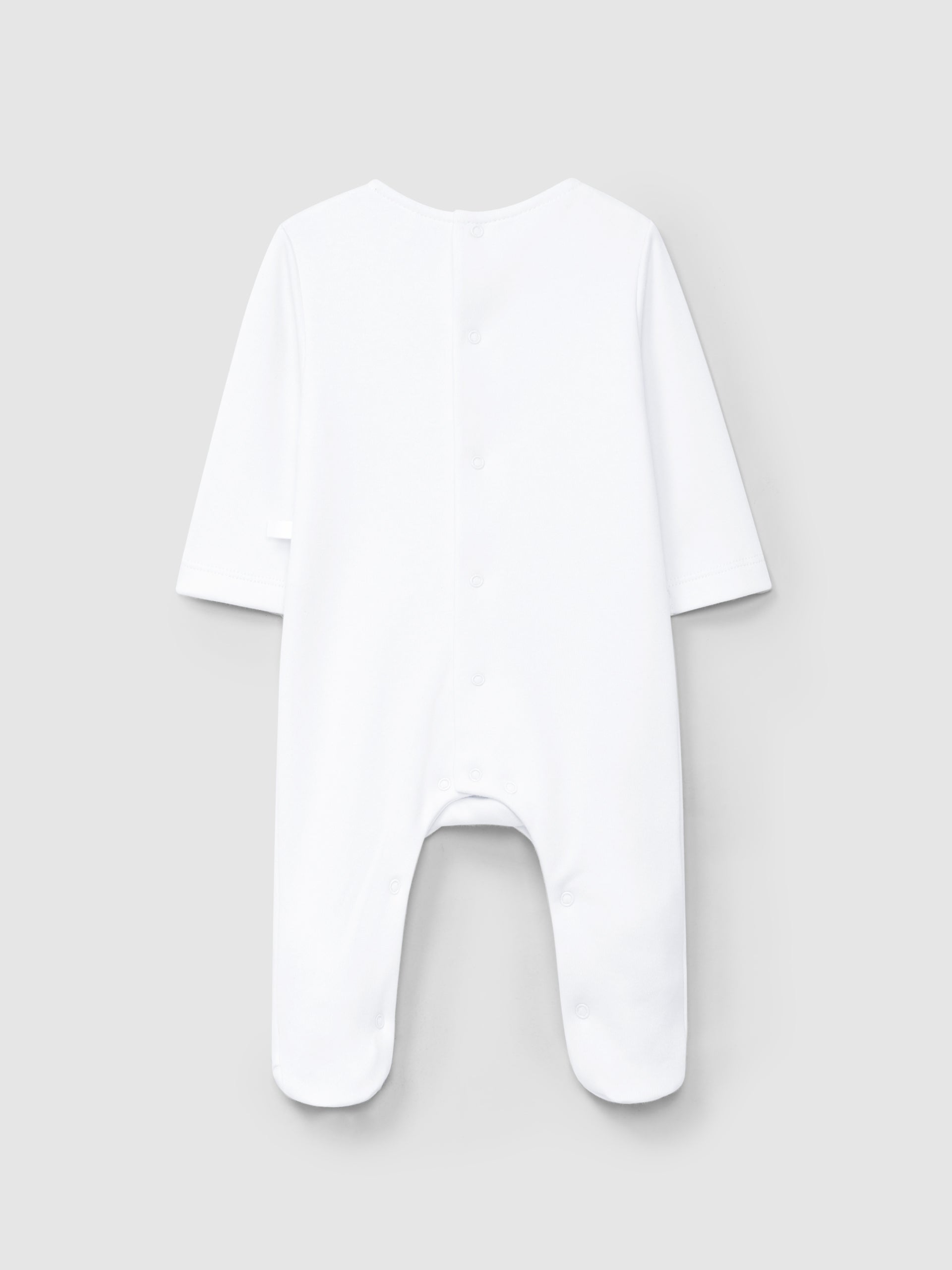 Babygrow sem Gola Fita Bordada