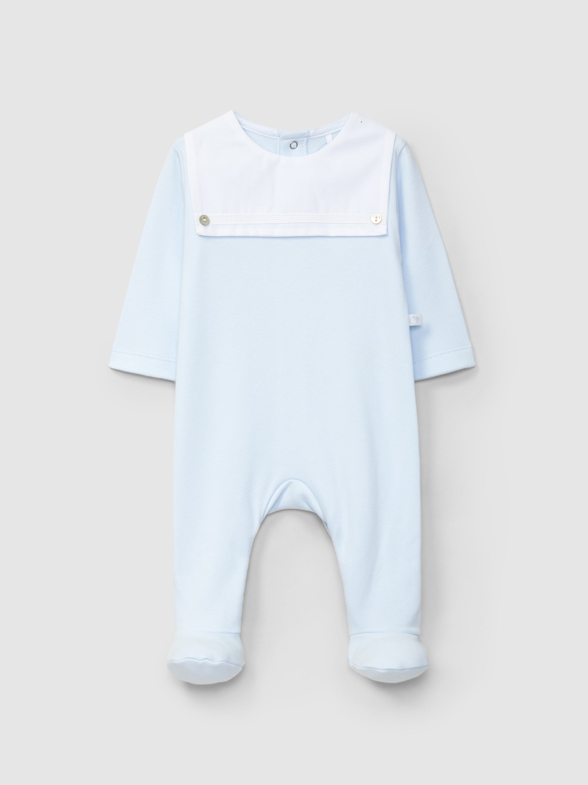 Babygrow sem Gola Fita Bordada
