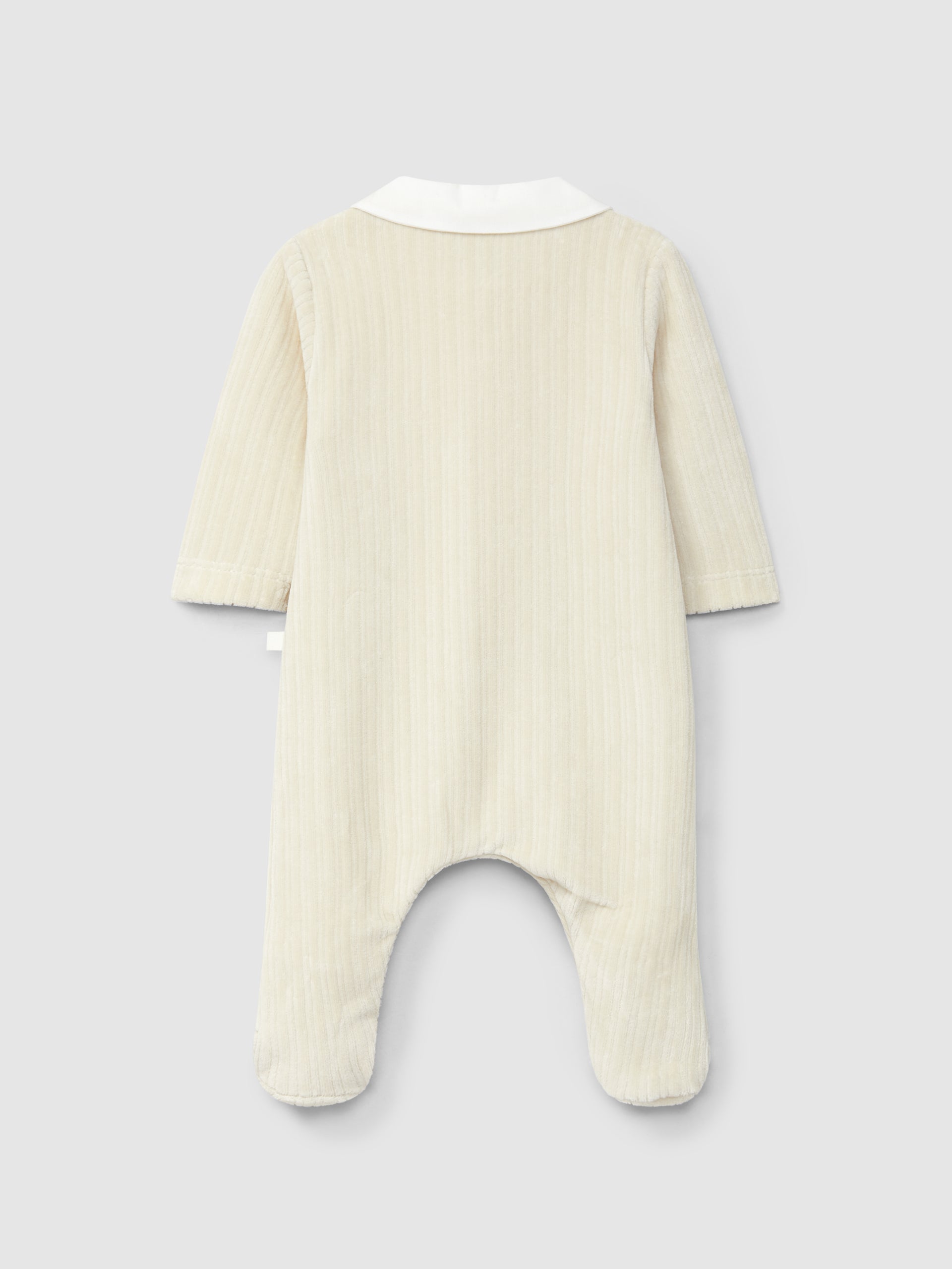 Babygrow Veludo Canelado Botões
