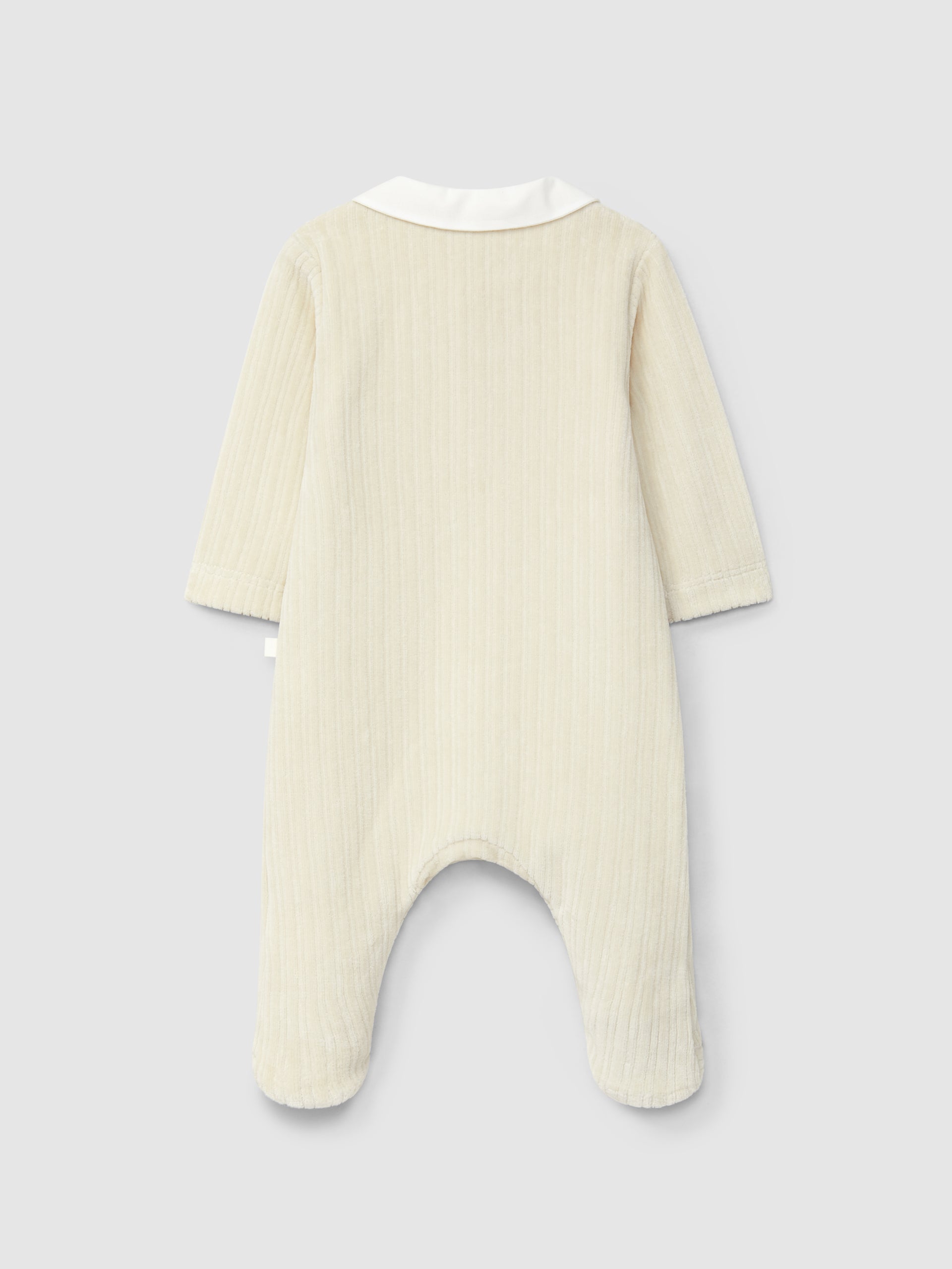 Babygrow Veludo Canelado Gola Redonda