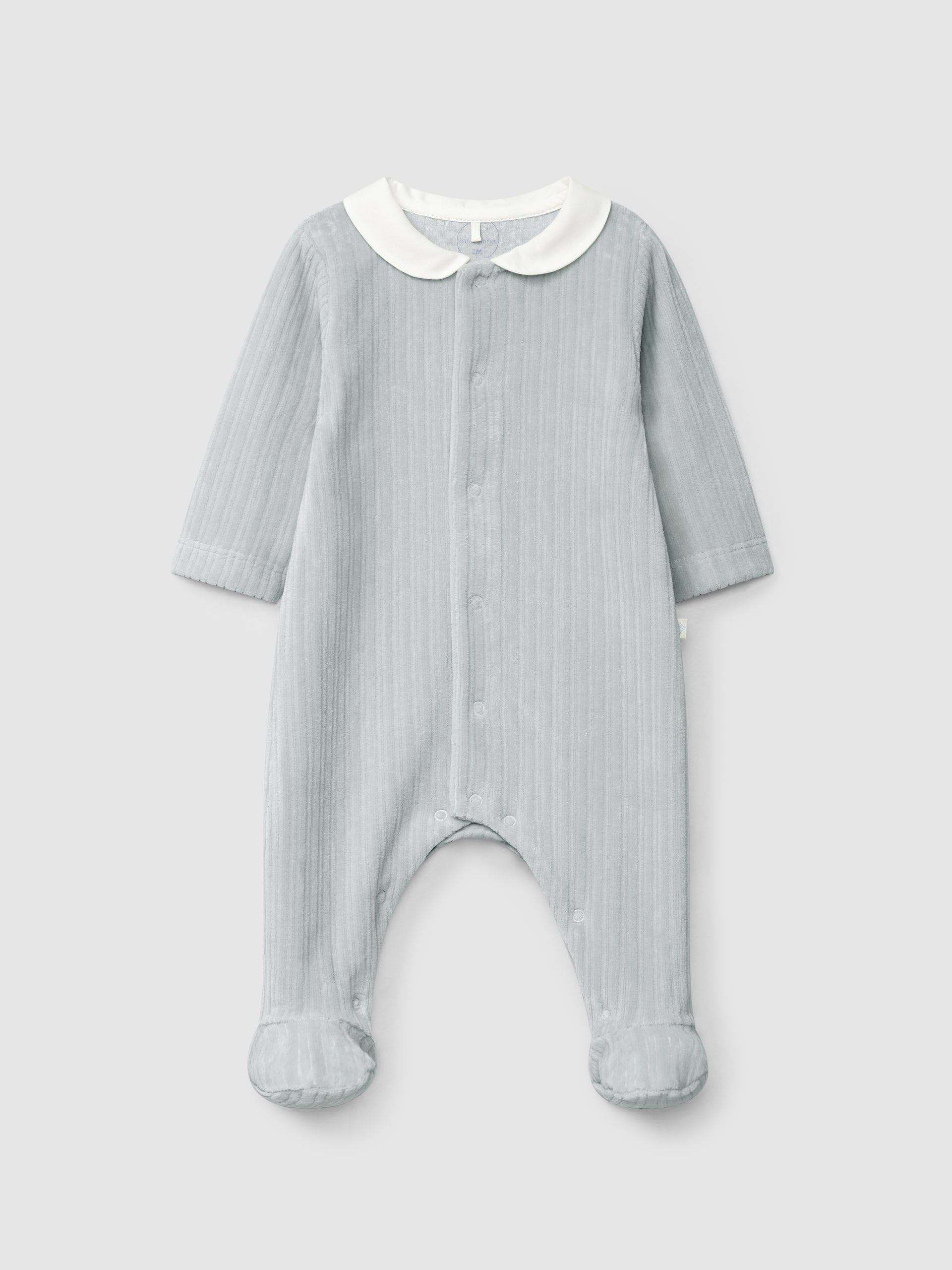 Babygrow Veludo Canelado Gola Redonda
