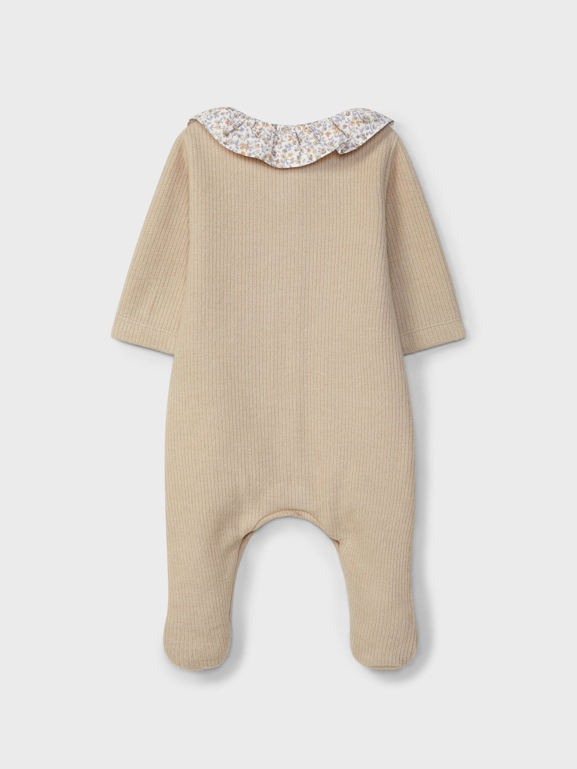 Babygrow Algodão Orgânico Gola de Folho