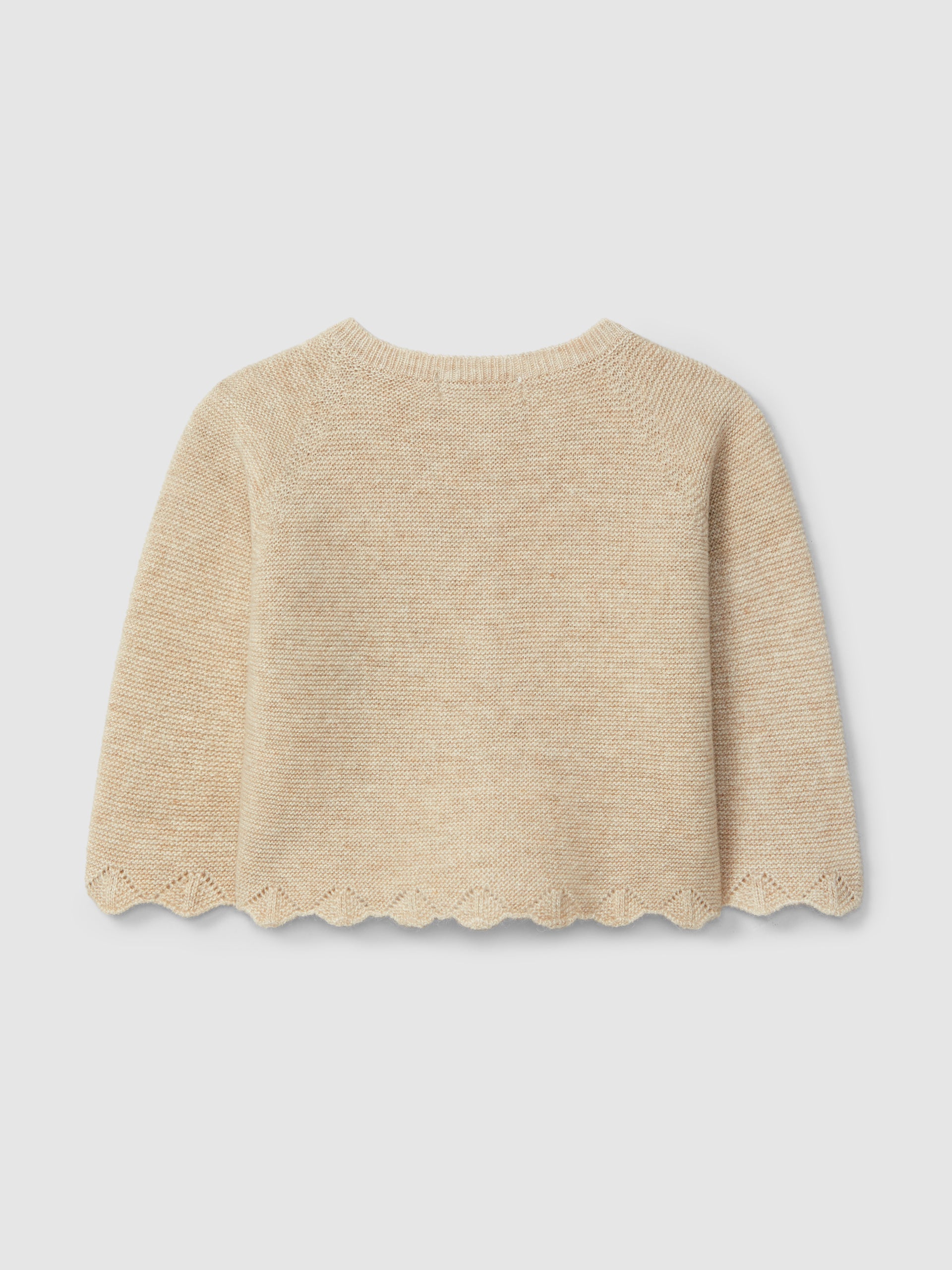 Knitted Coat with Details