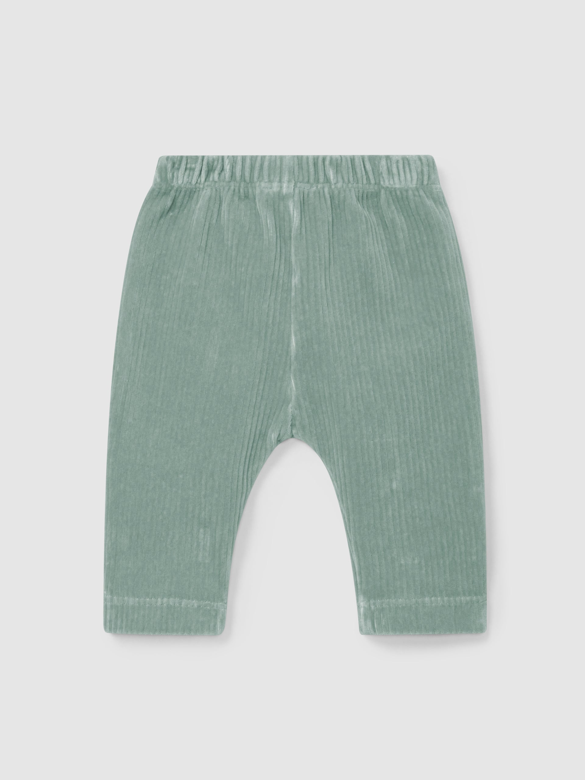 Corduroy Pull-up Pants with Pockets