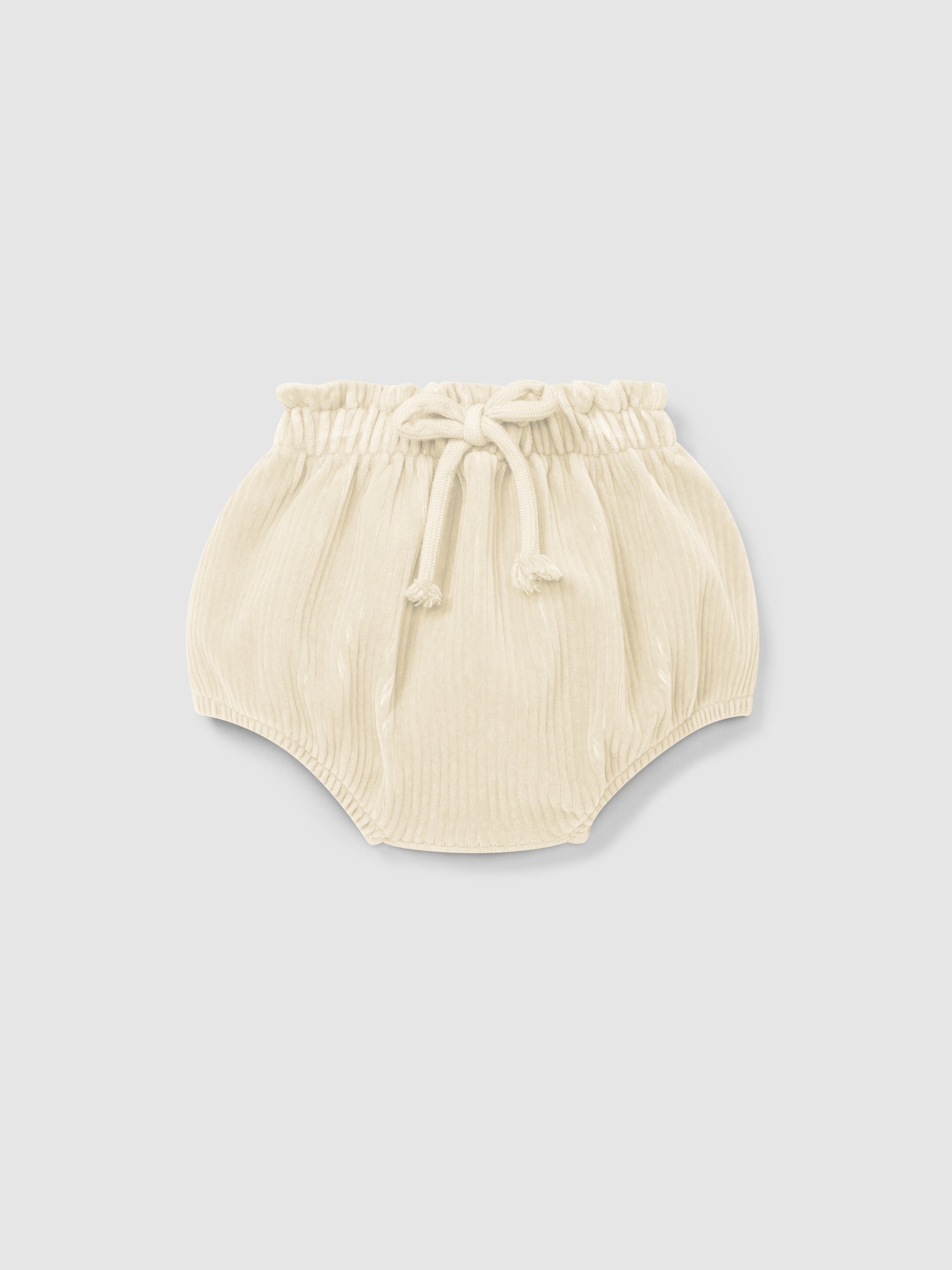 Corduroy Diaper Cover with Decorative Cord