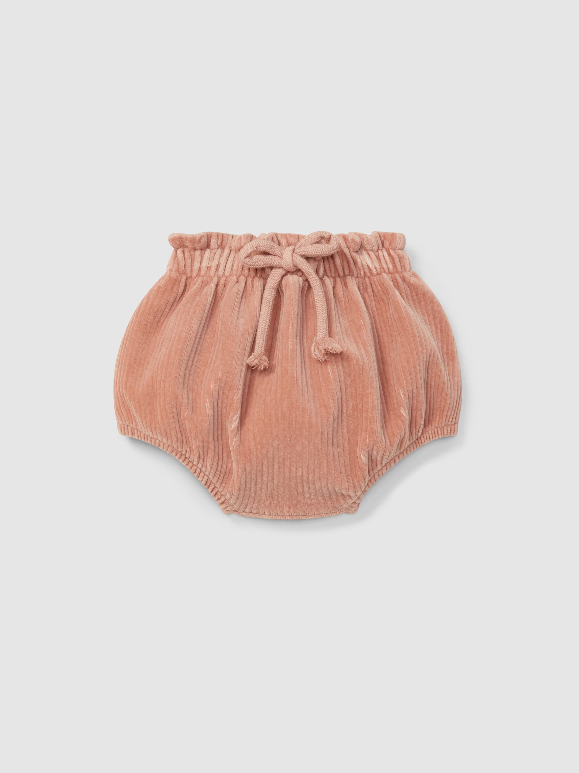 Corduroy Diaper Cover with Decorative Cord