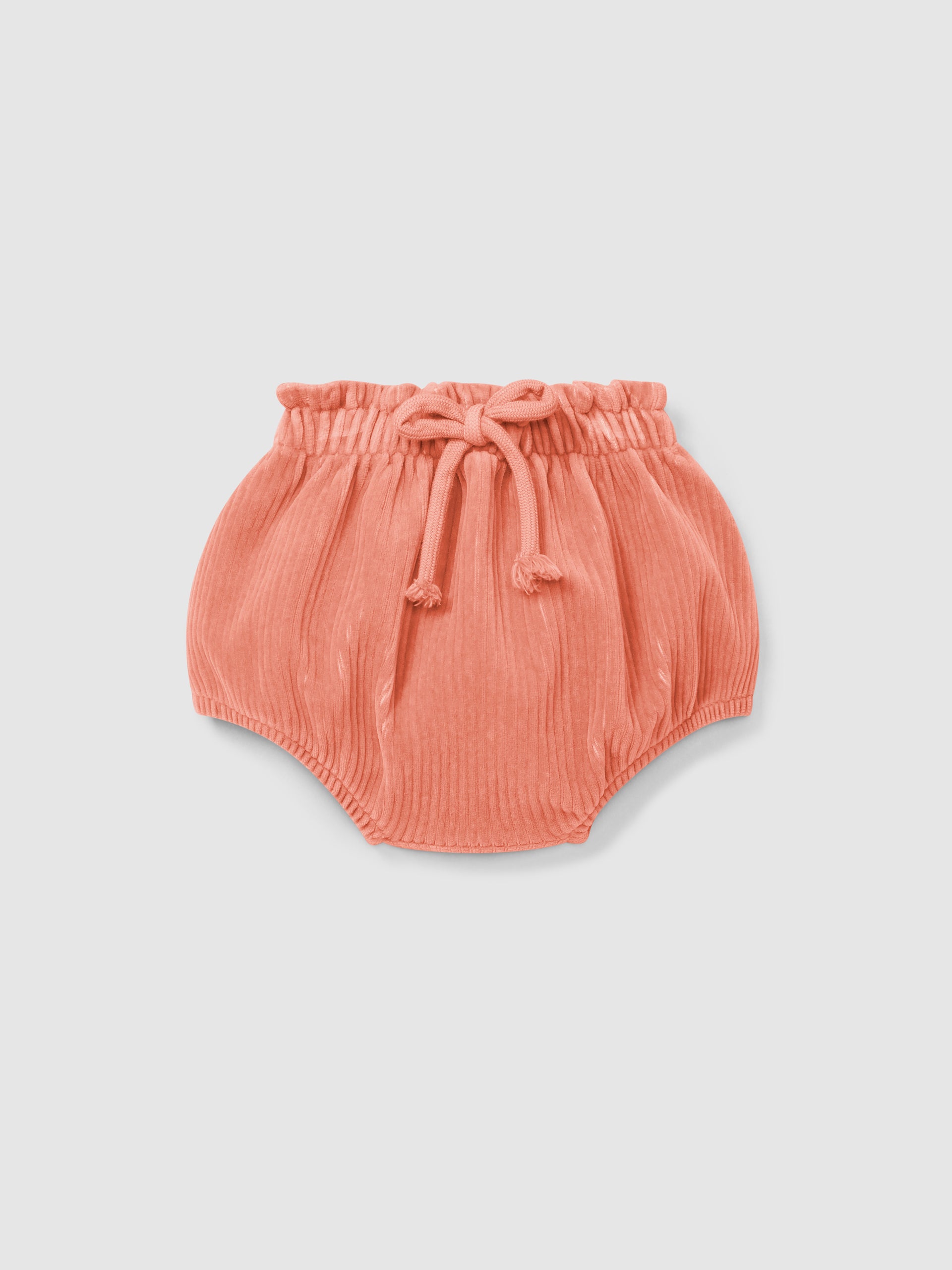 Corduroy Diaper Cover with Decorative Cord