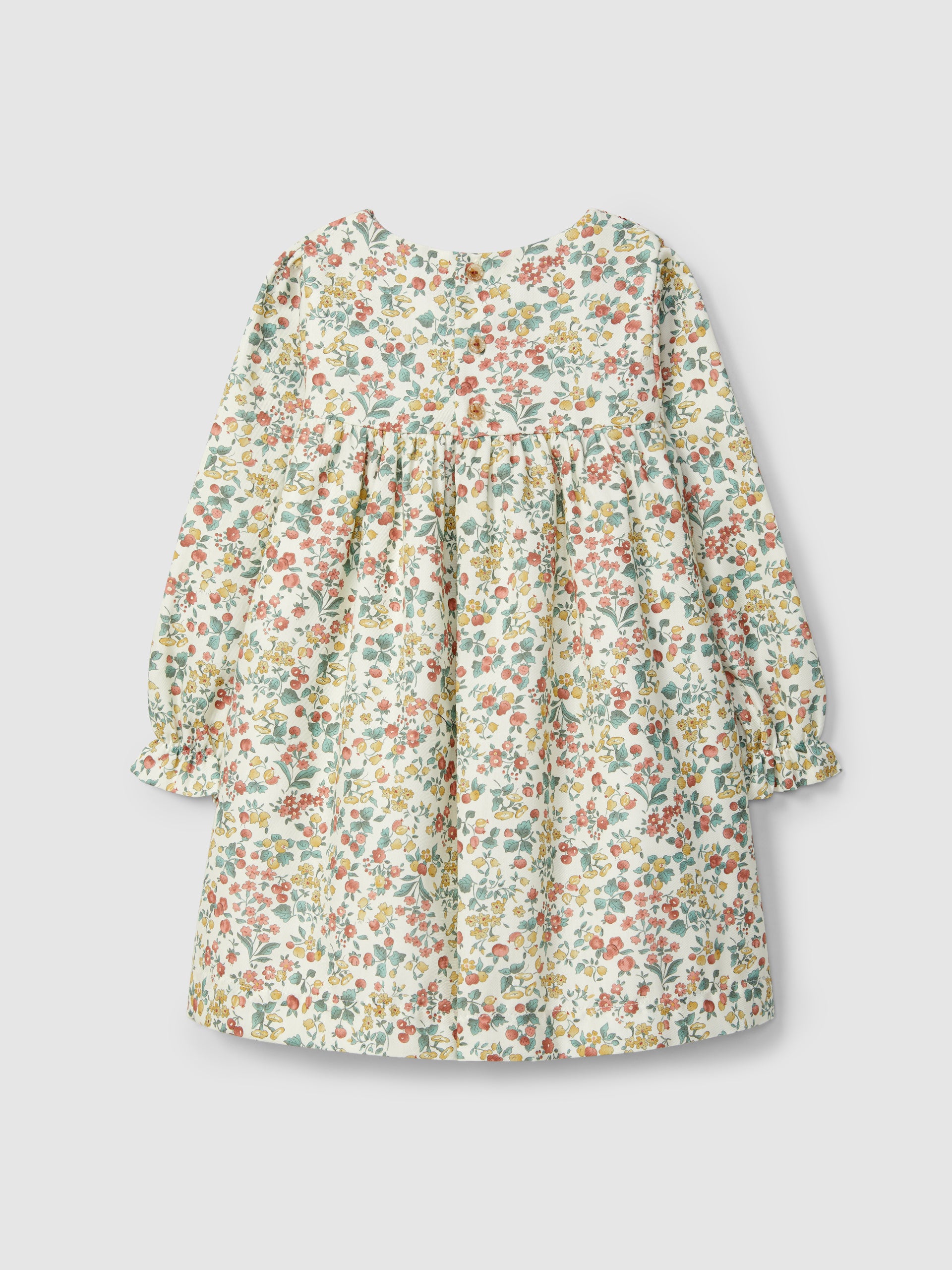 Vestido Flores com Smocks