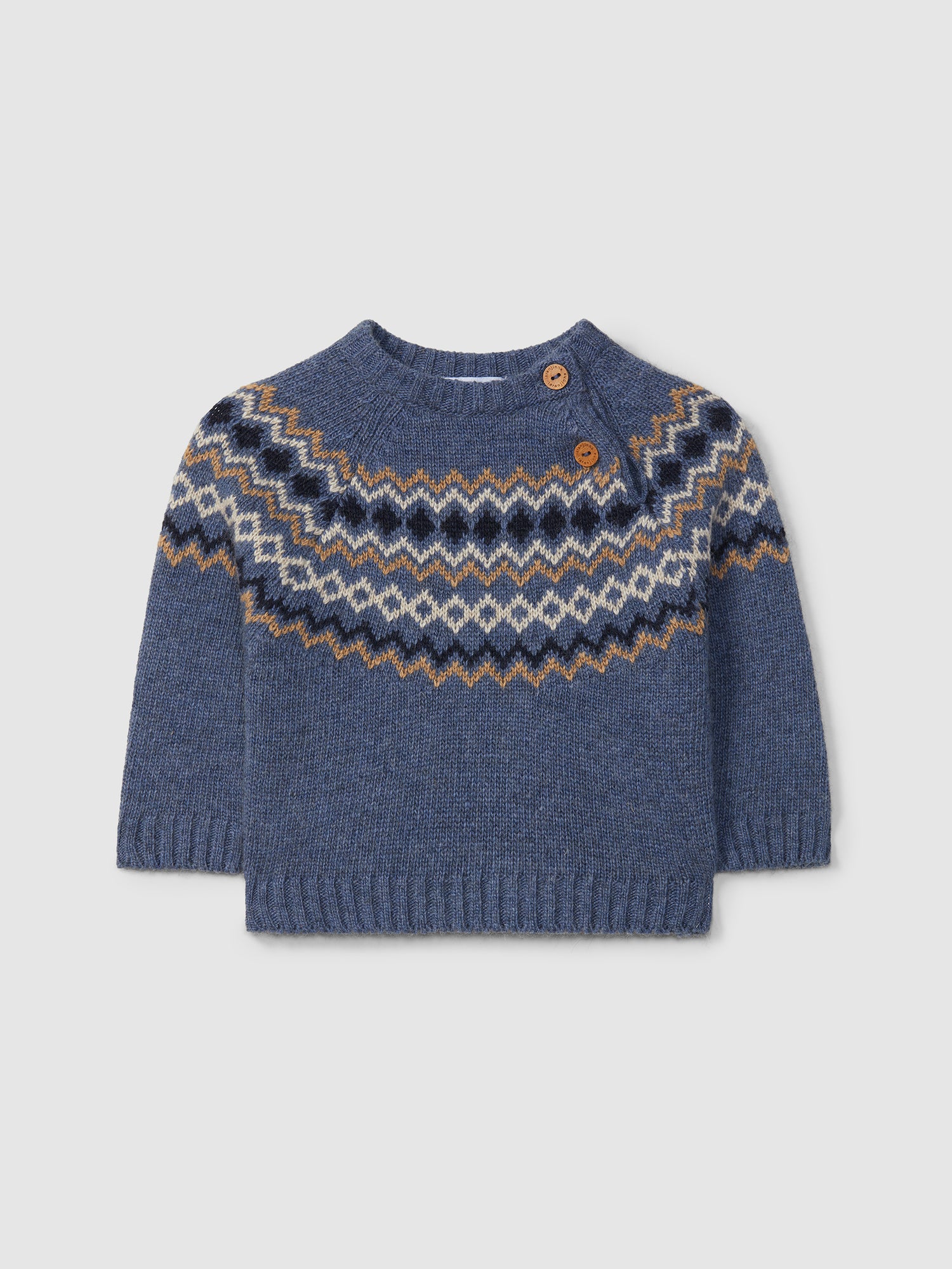 Chemise en tricot jacquard