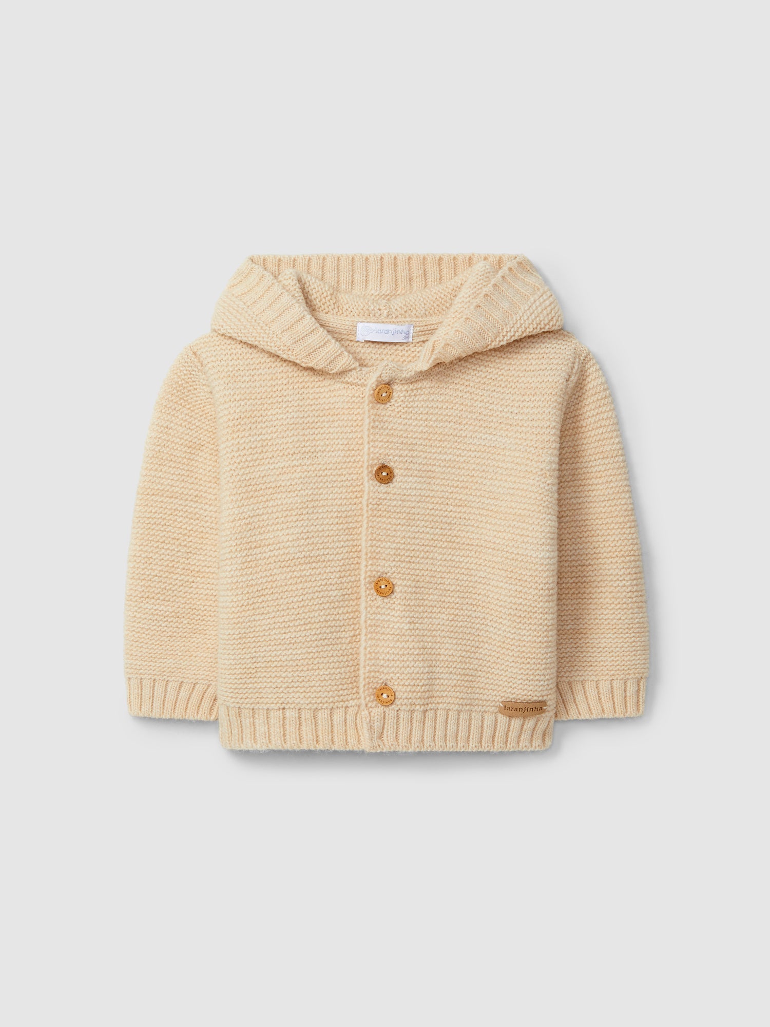 Knitted Hooded Coat