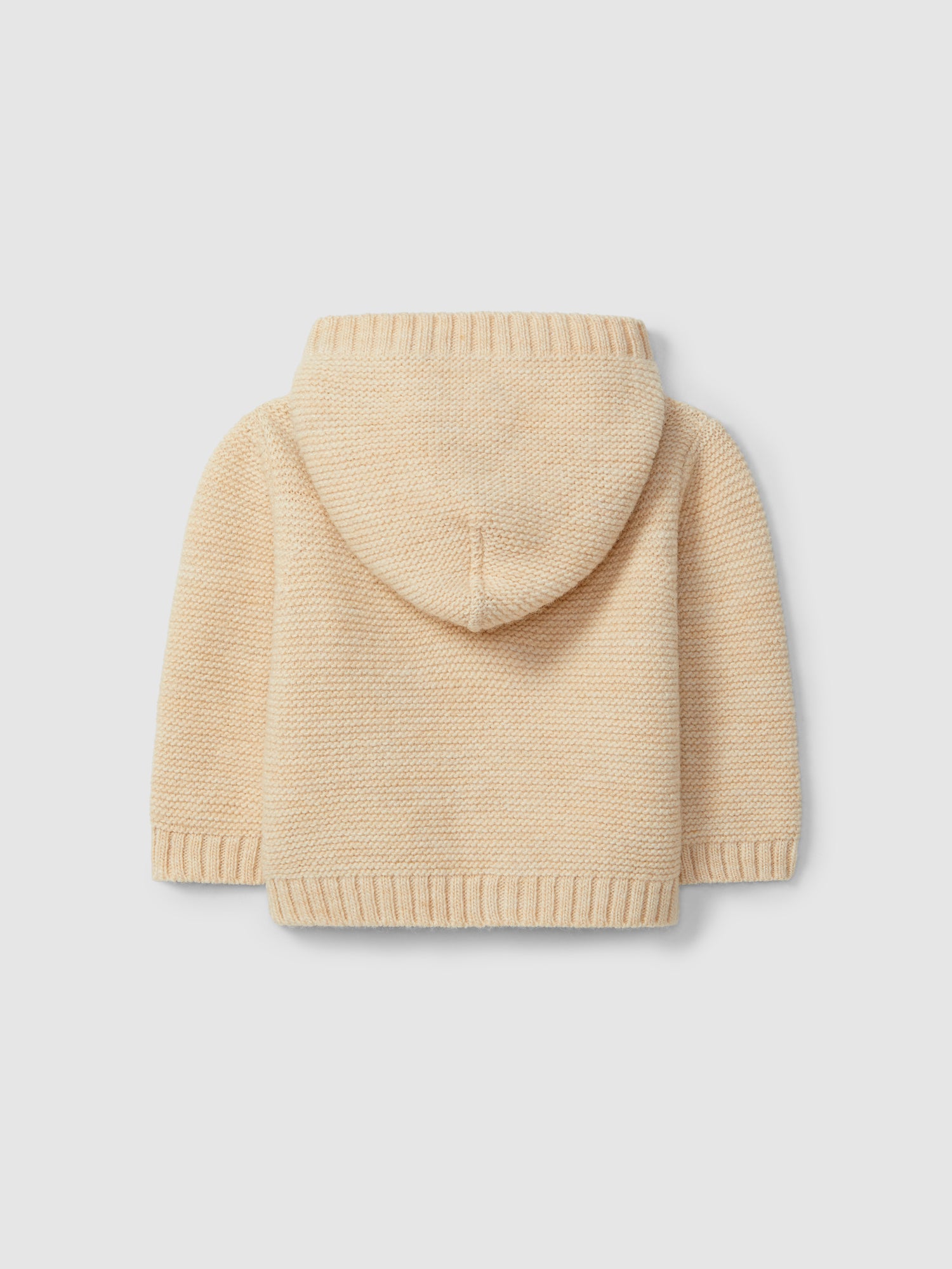 Knitted Hooded Coat