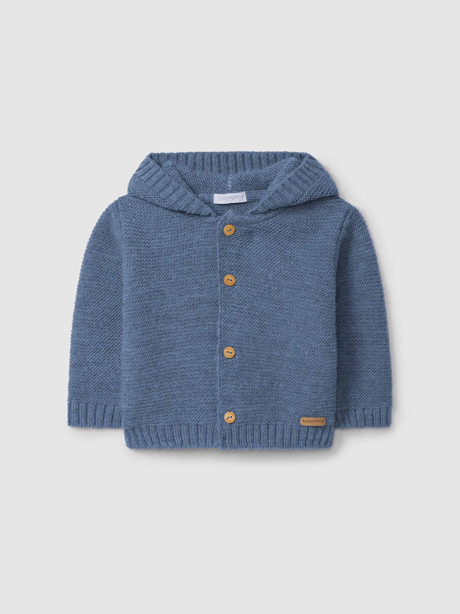 Knitted Hooded Coat