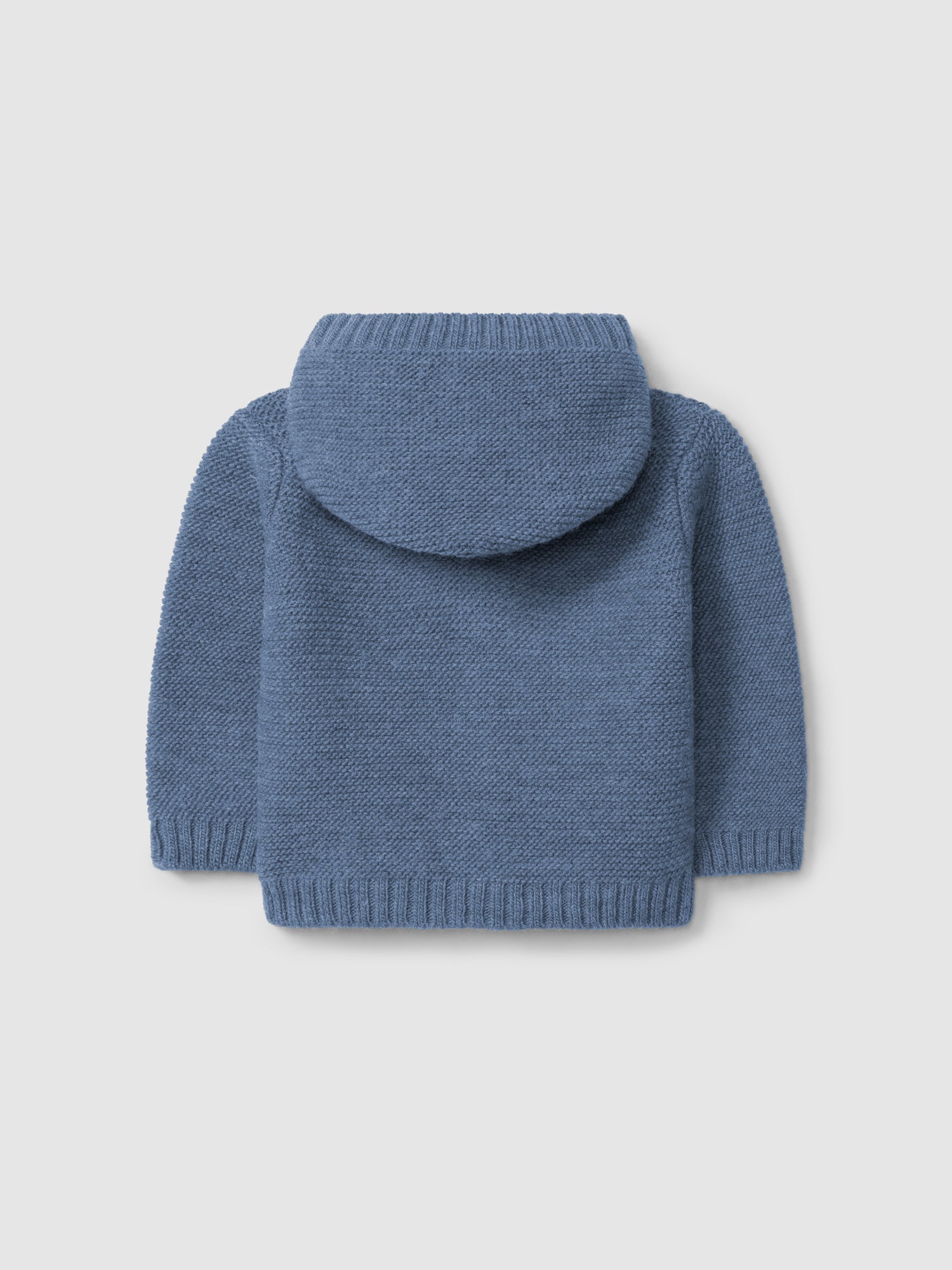 Knitted Hooded Coat
