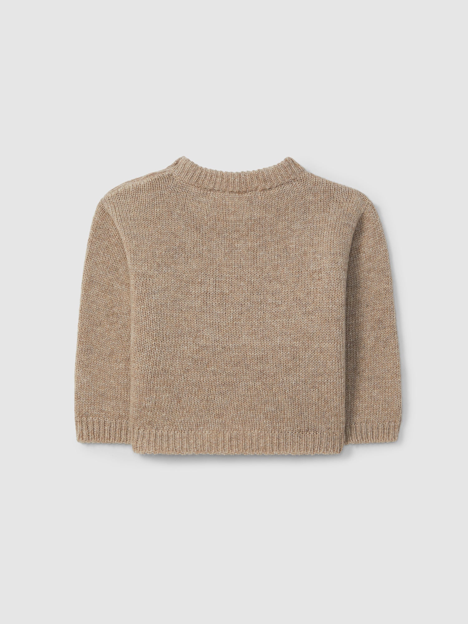 Figurative Intarsia Knitted Shirt