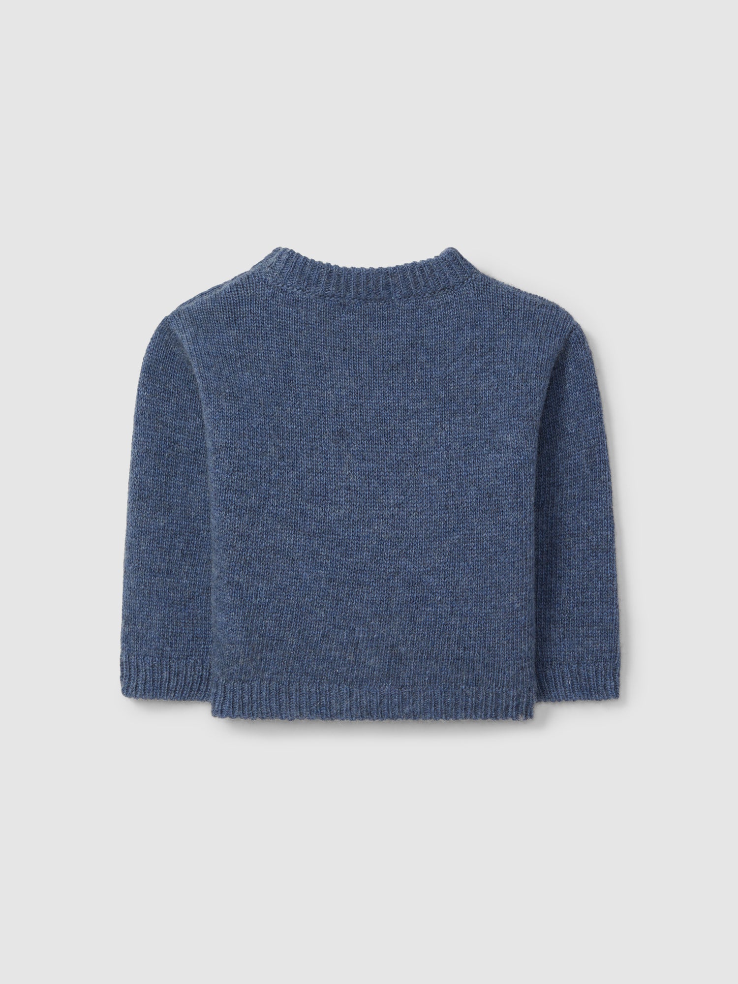 Figurative Intarsia Knitted Shirt