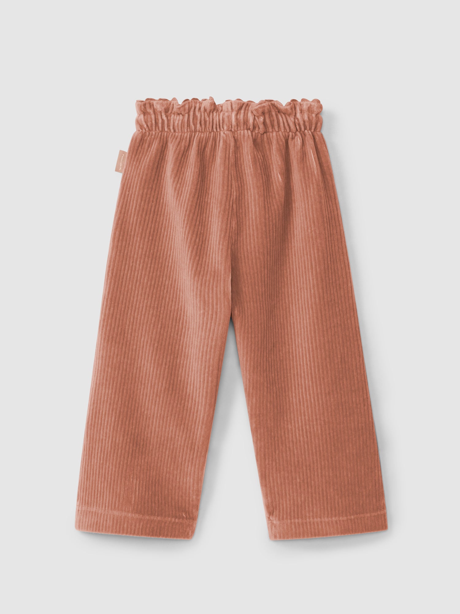 Wide Leg Corduroy Pull-Up Pants