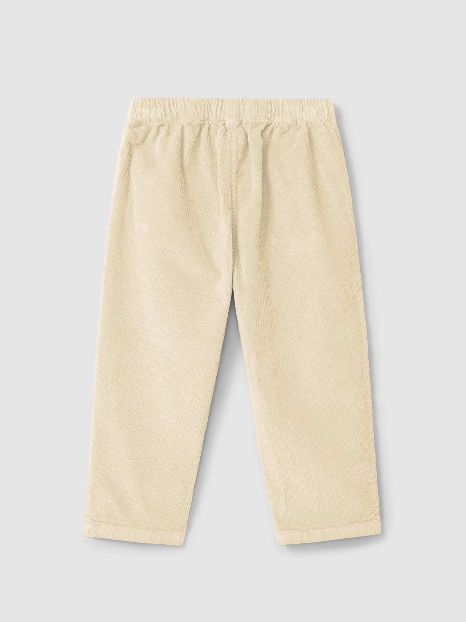 Pull-up Pants with Ruffle Pockets
