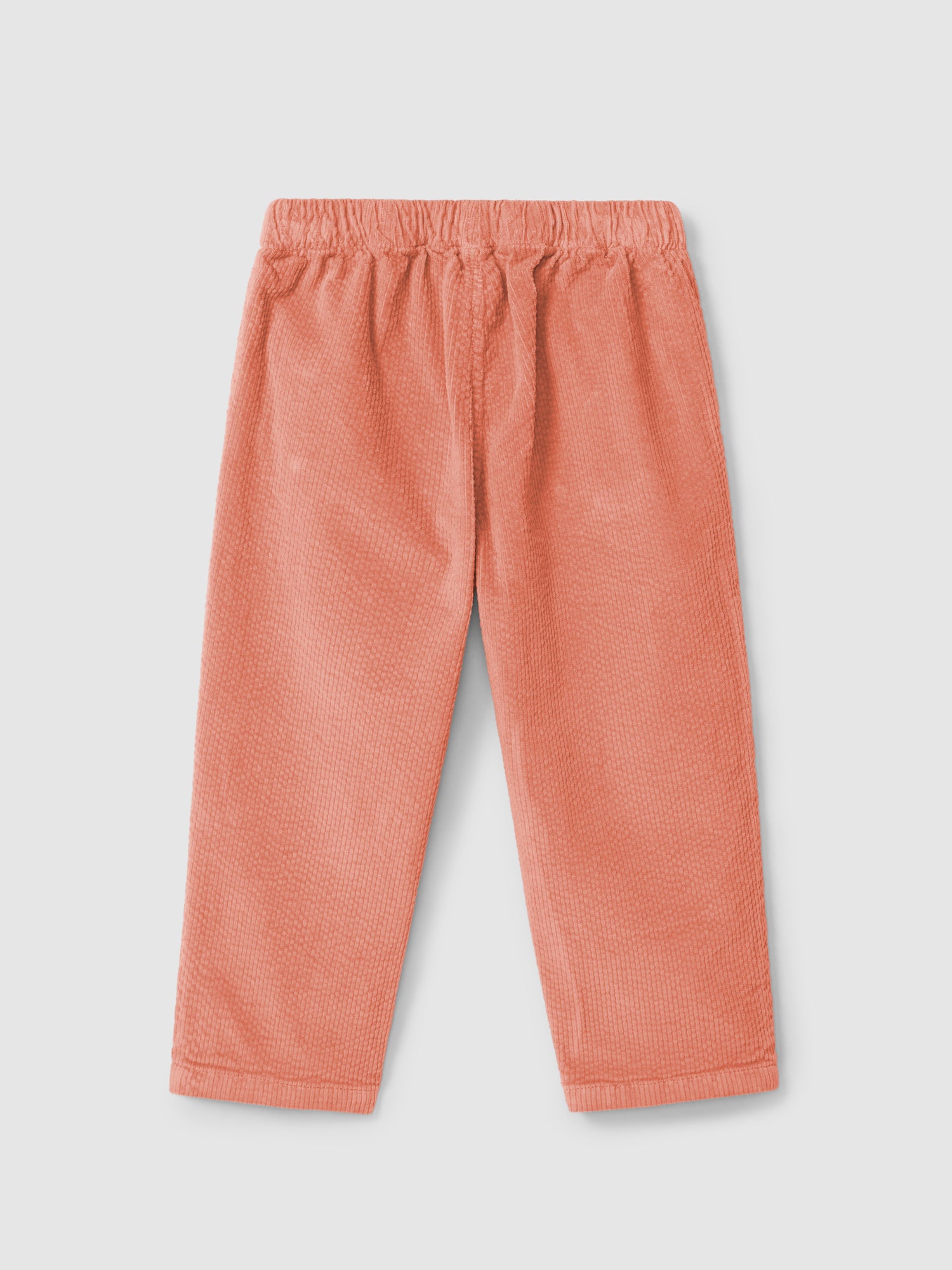 Pull-up Pants with Ruffle Pockets