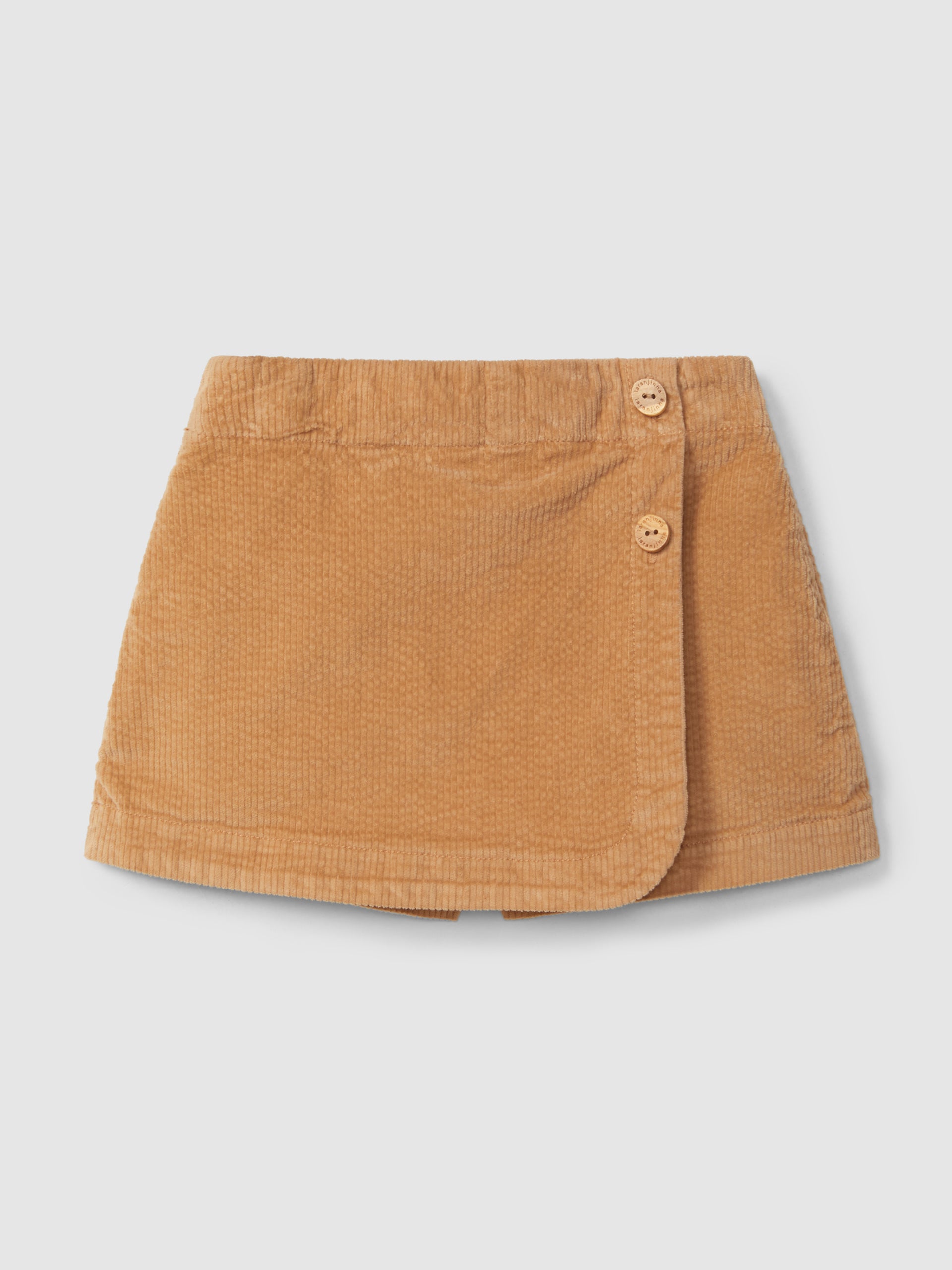Pull-up Corduroy Short Skirt
