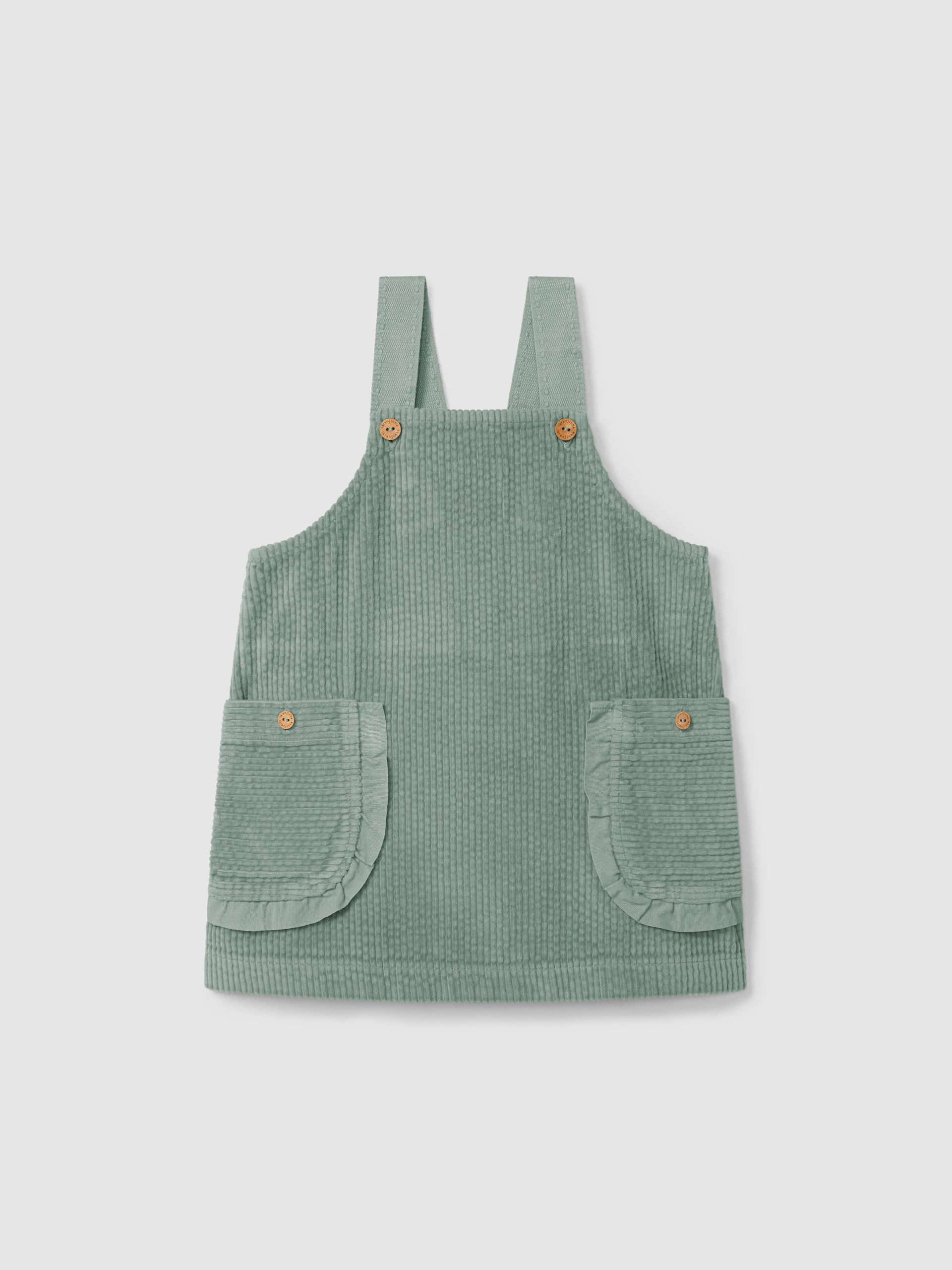 Bombazine Skirt with Pockets and Ruffles