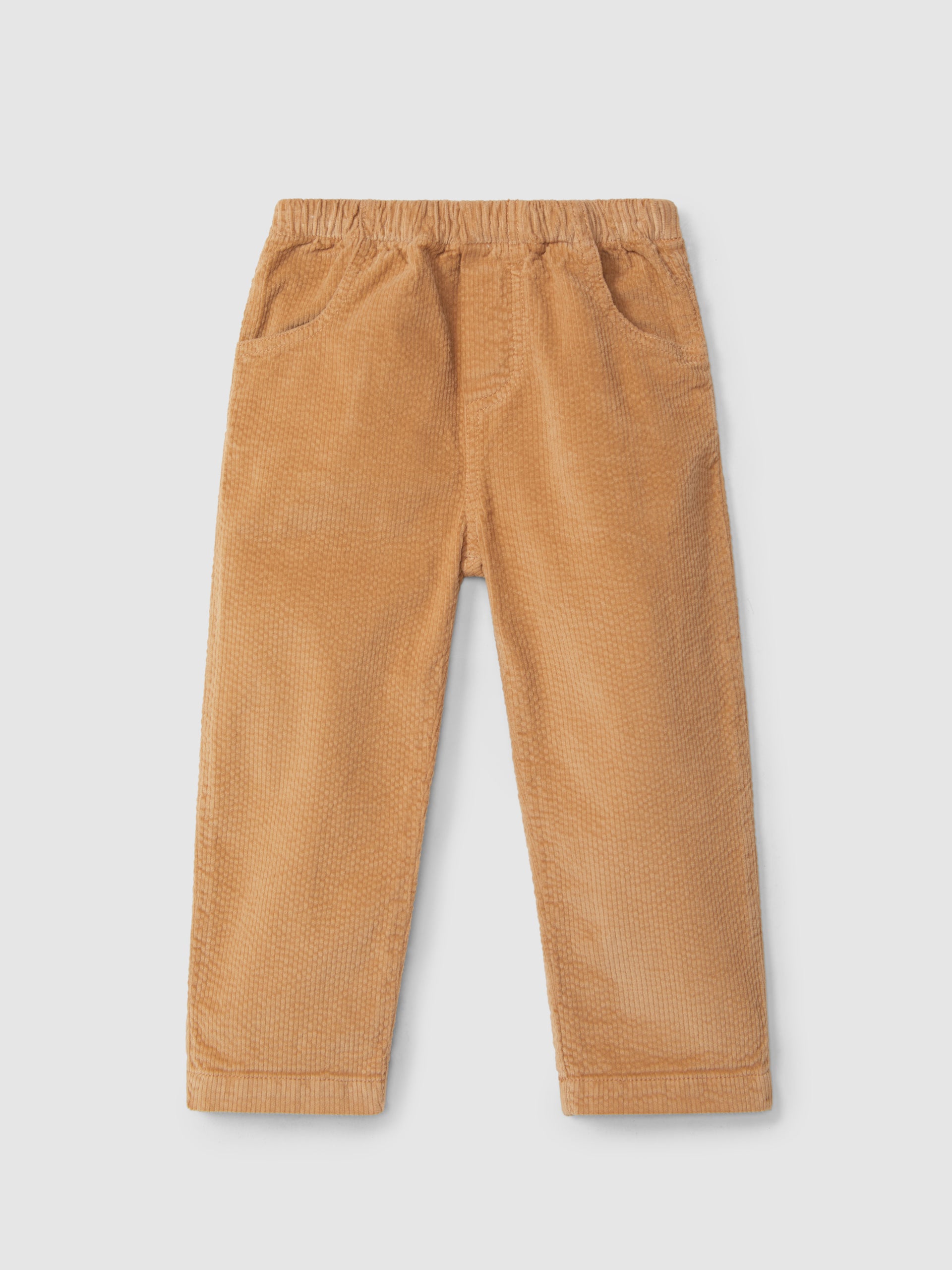 Corduroy Four-Pocket Pull-Up Pants