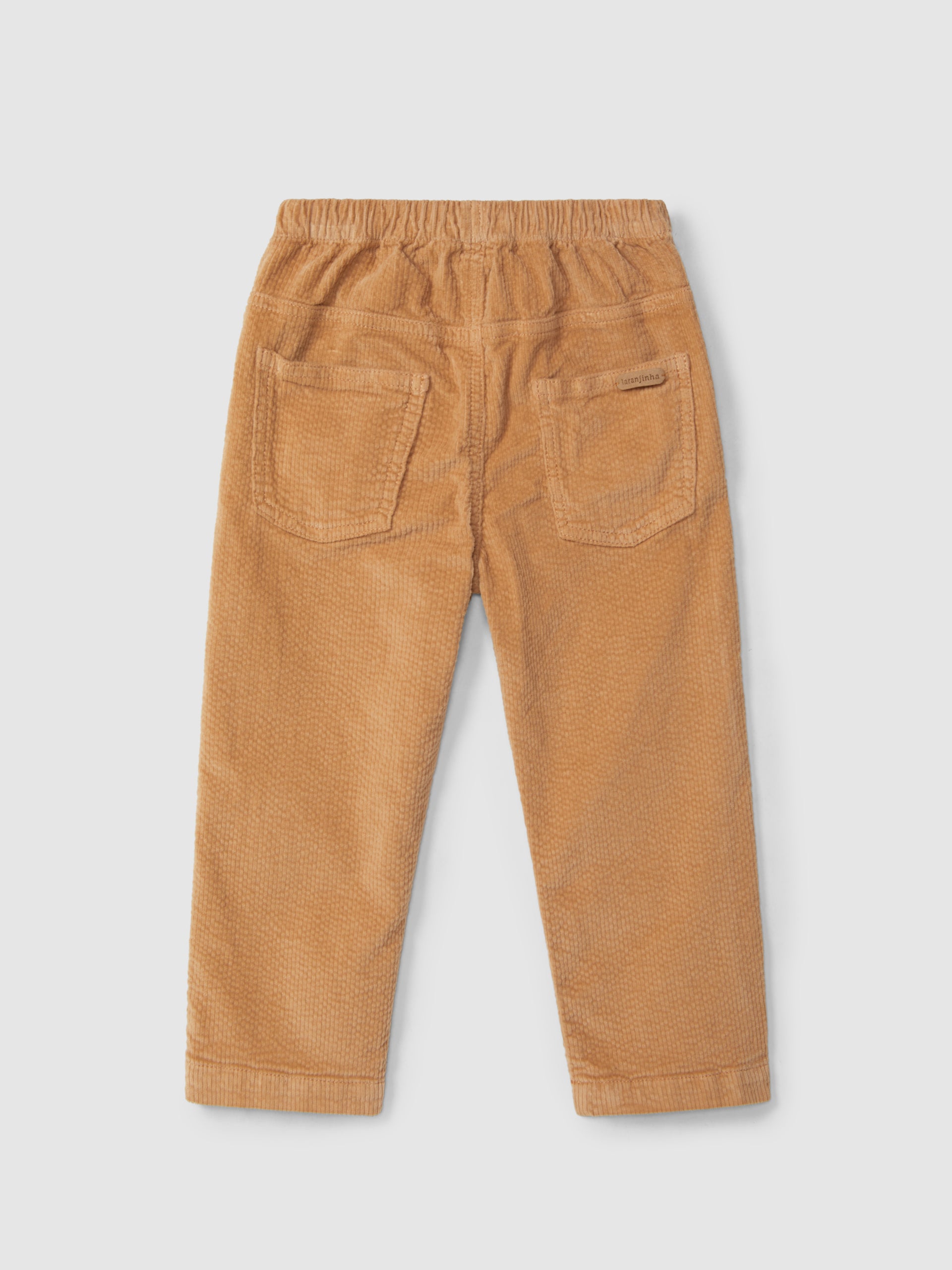 Corduroy Four-Pocket Pull-Up Pants