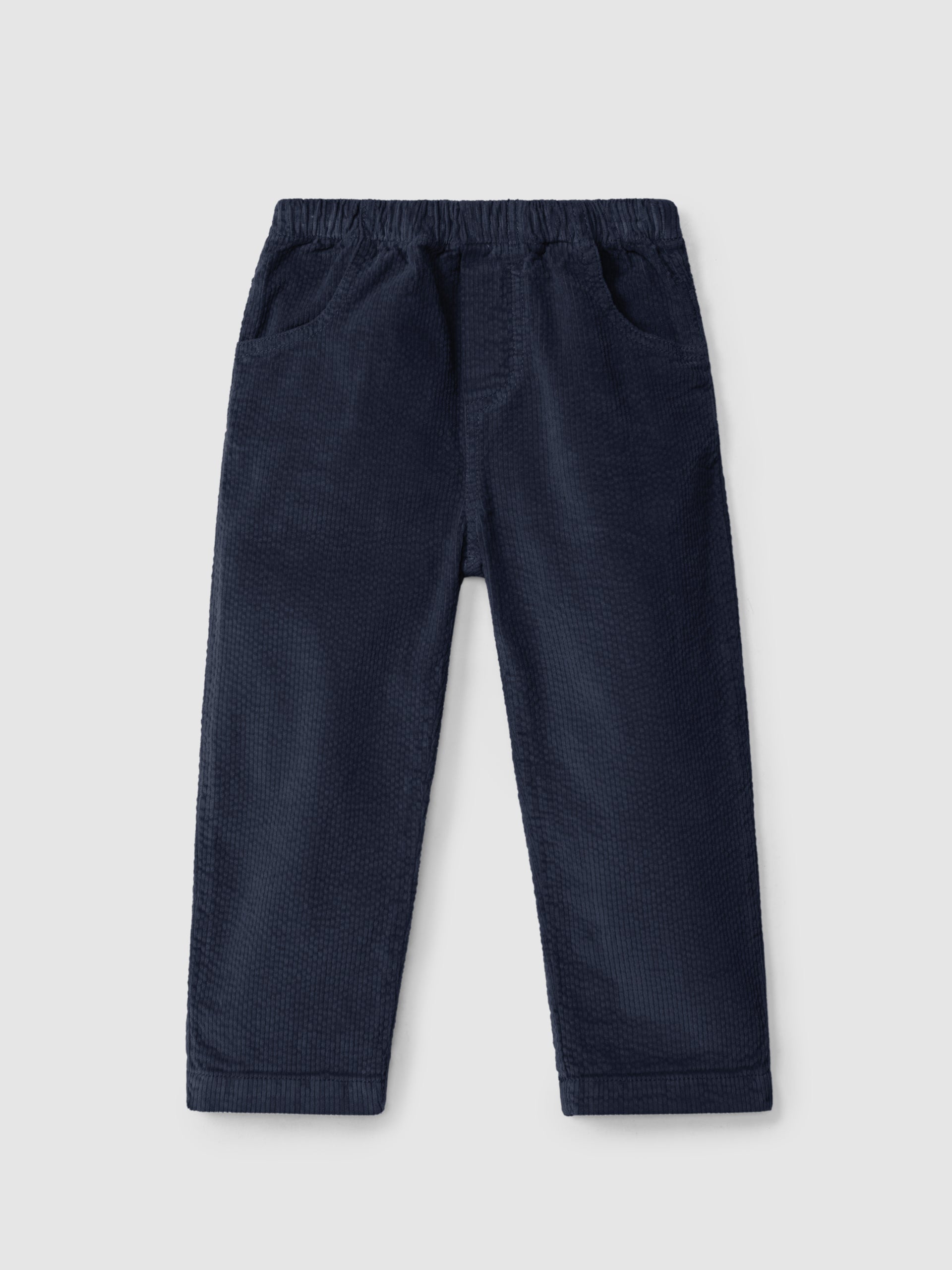 Corduroy Four-Pocket Pull-Up Pants
