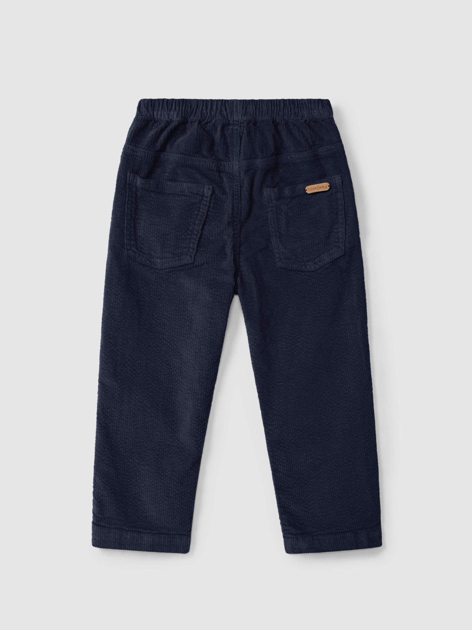 Corduroy Four-Pocket Pull-Up Pants