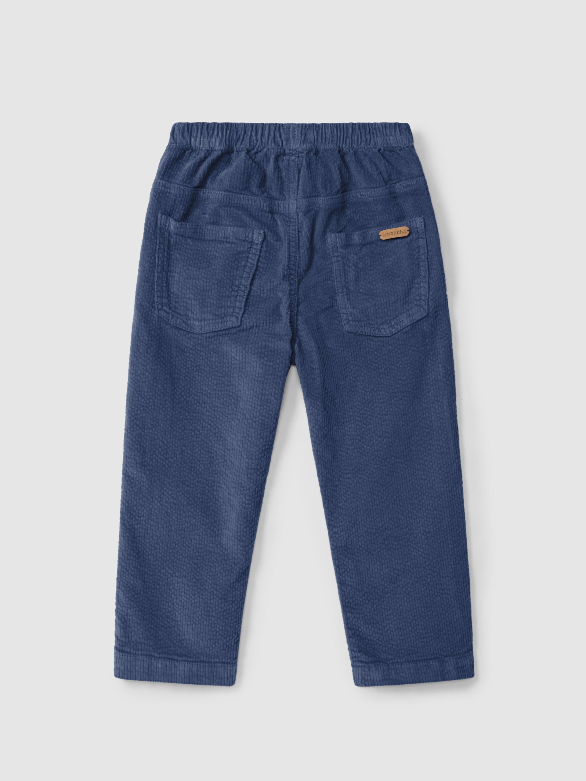 Corduroy Four-Pocket Pull-Up Pants