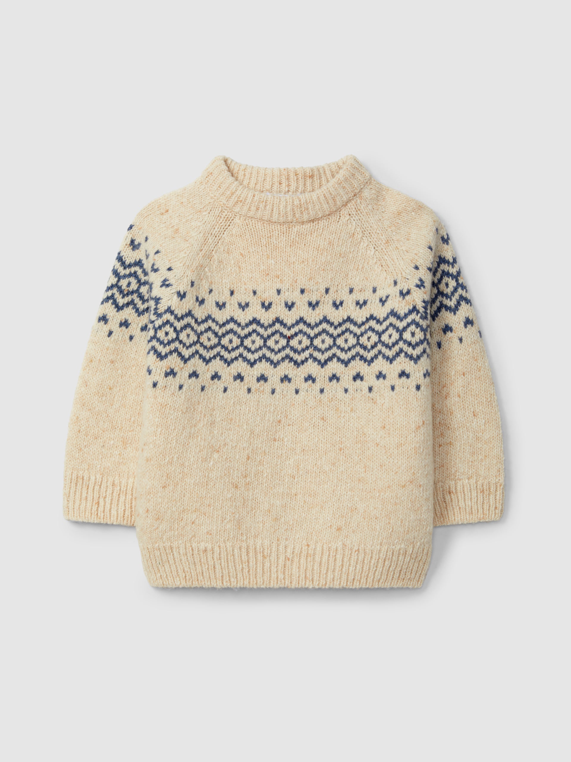 Camisola Tricotada com Jaquard
