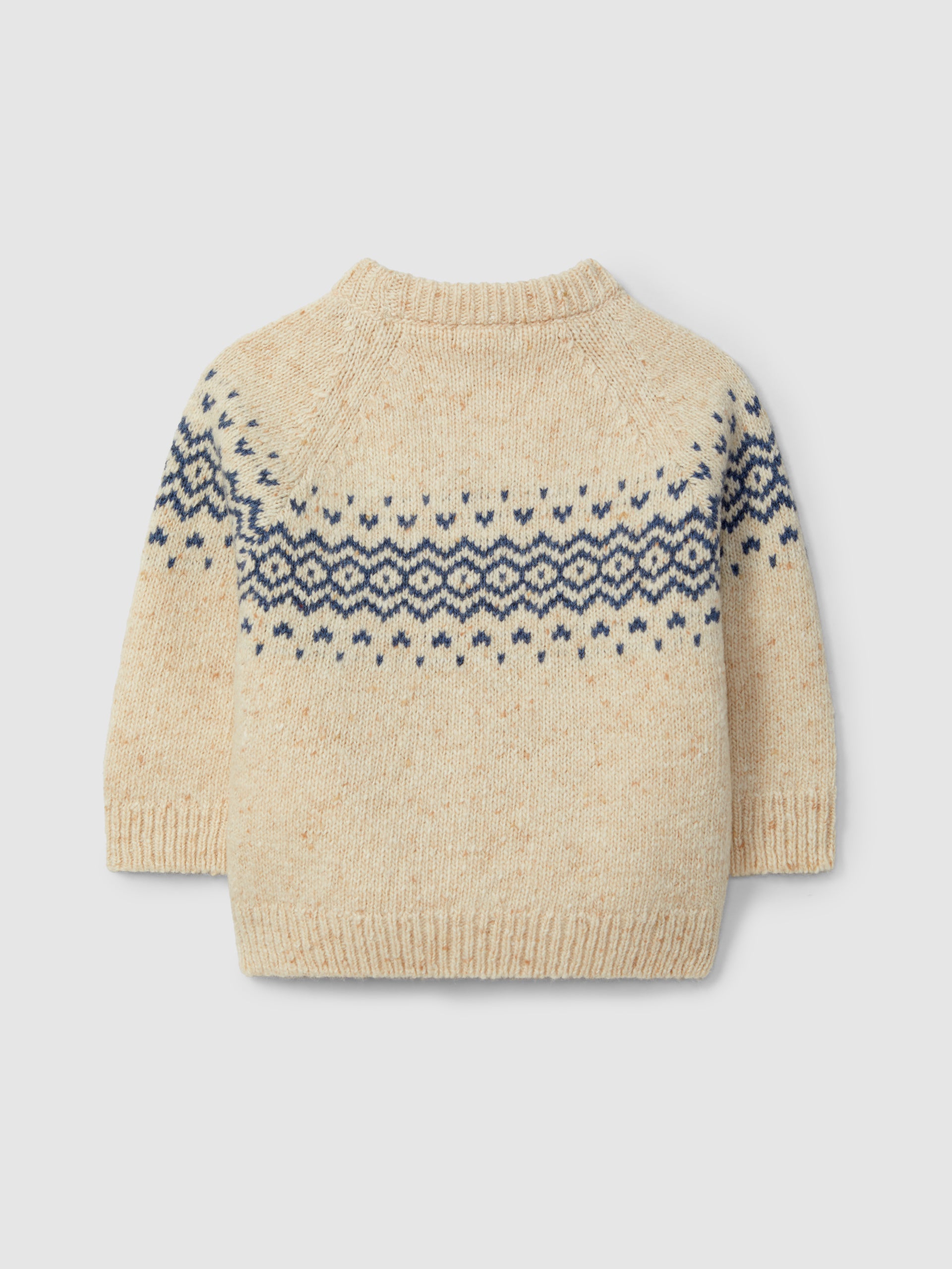 Camisola Tricotada com Jaquard