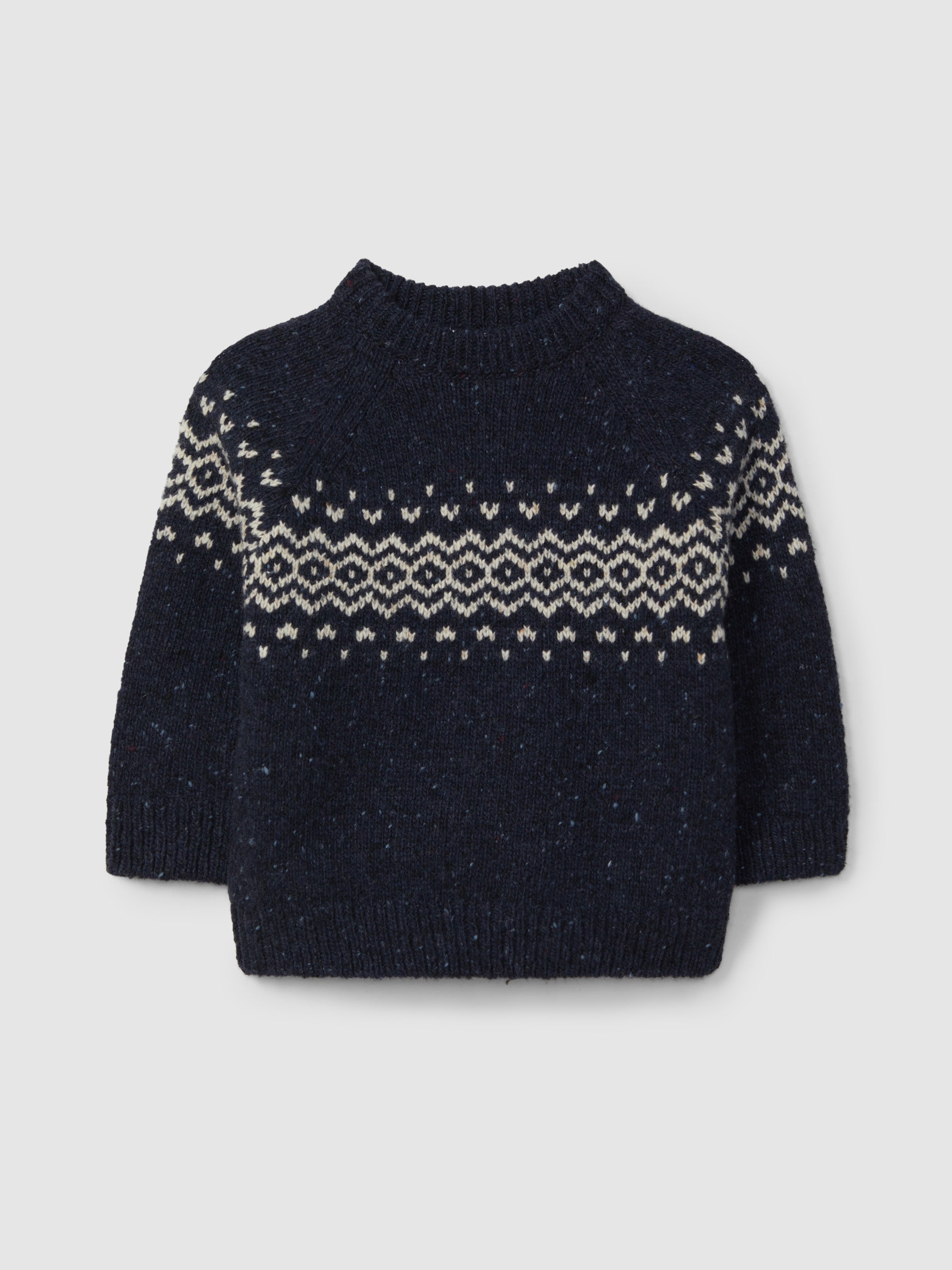 Camisola Tricotada com Jaquard