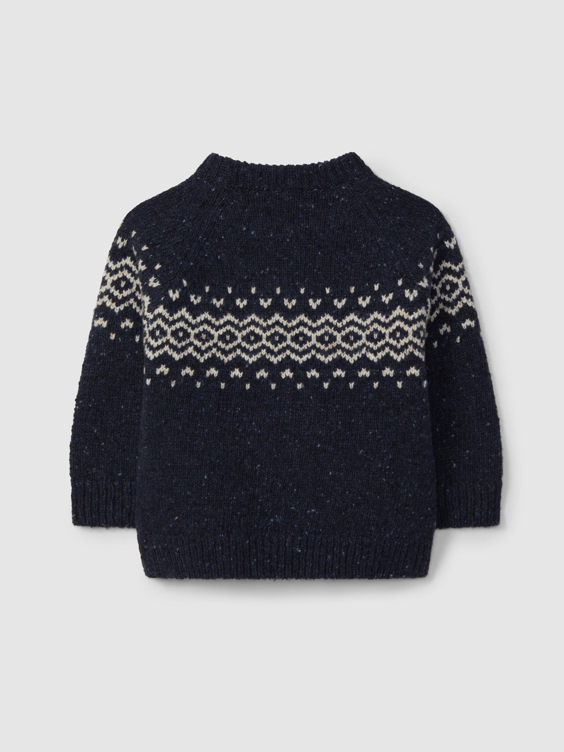Camisola Tricotada com Jaquard