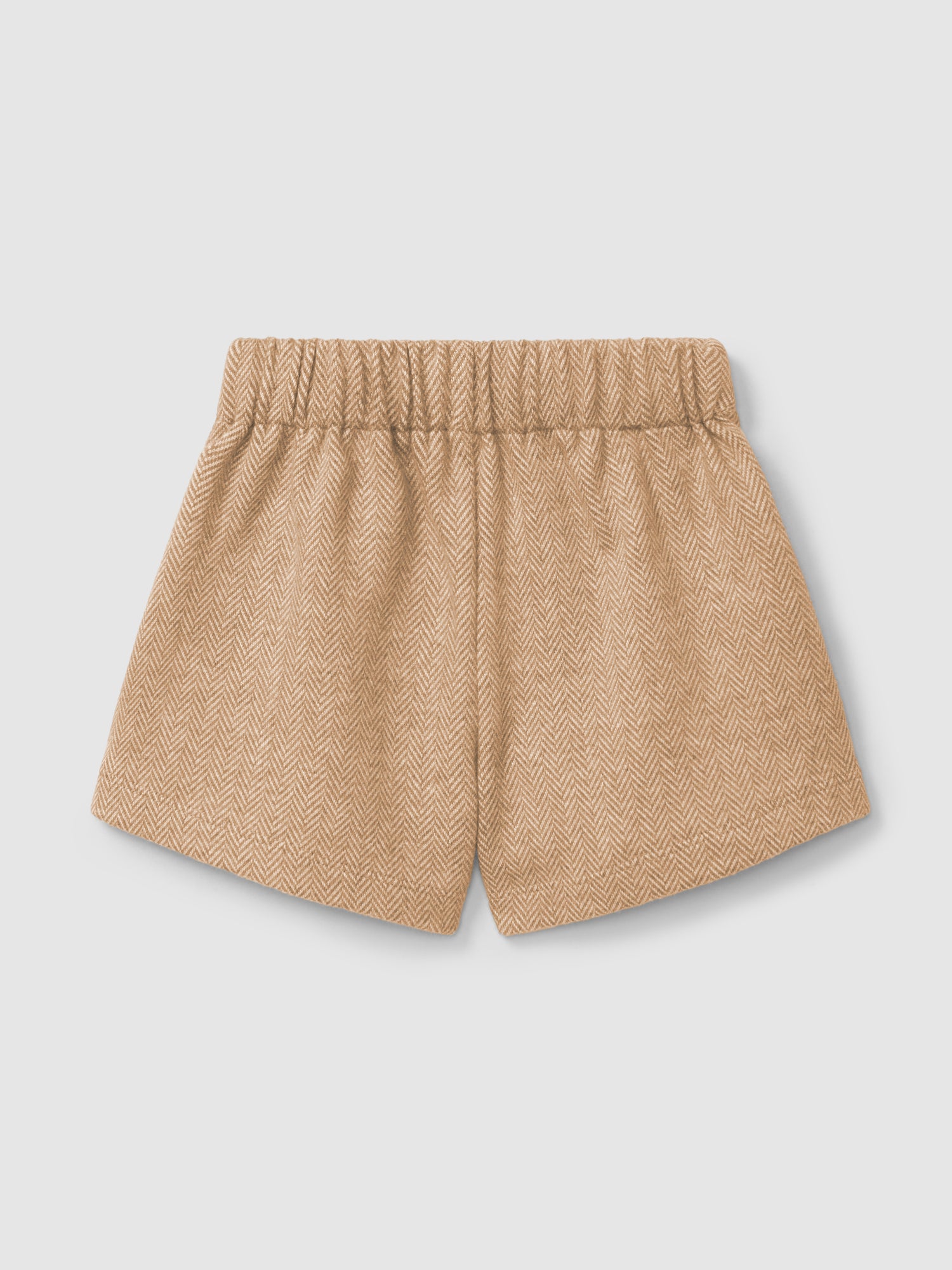 Short pull-up en tricot à chevrons
