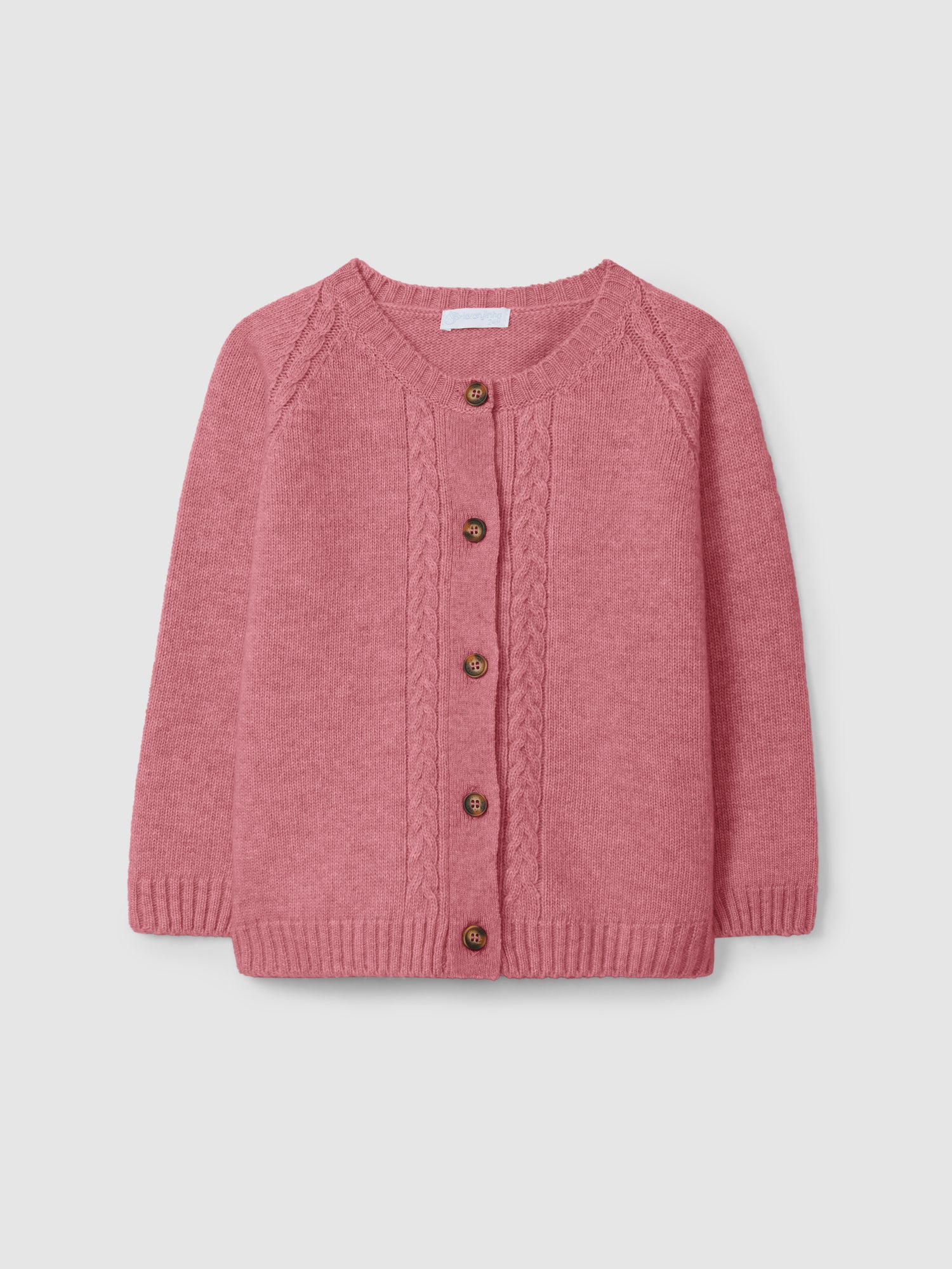 Knitted Coat with Braids
