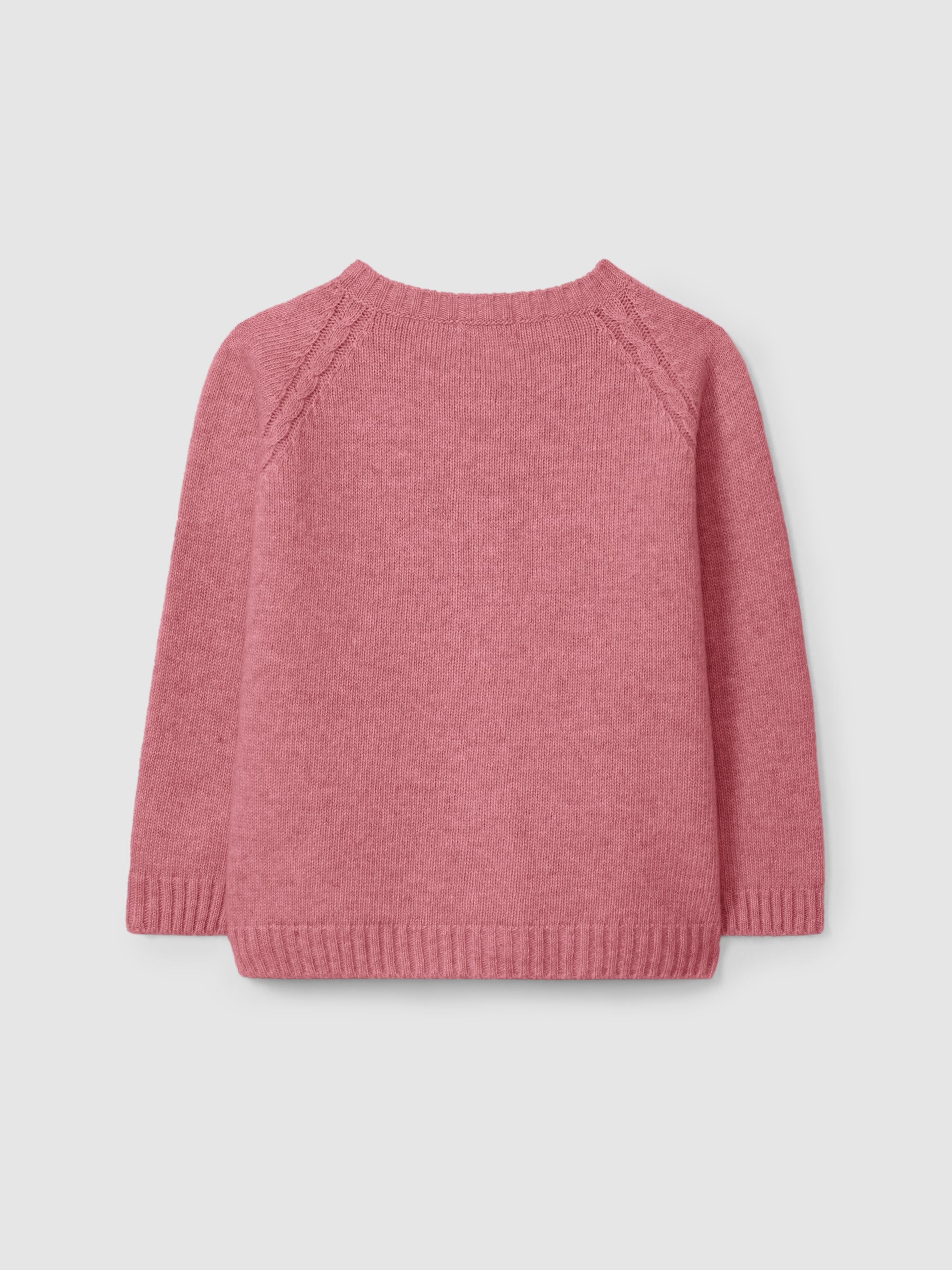 Knitted Coat with Braids