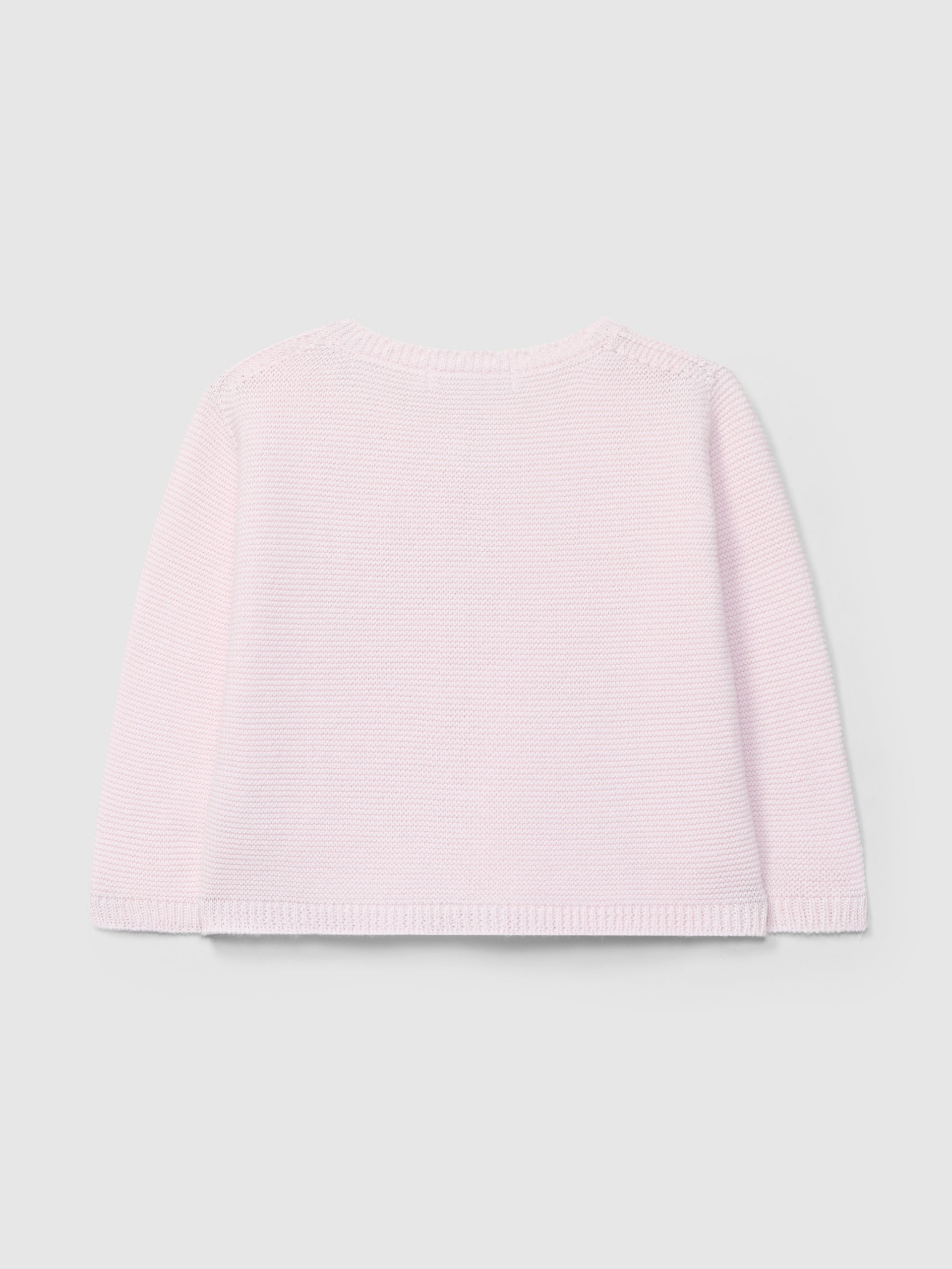 Round Neck Knitted Coat