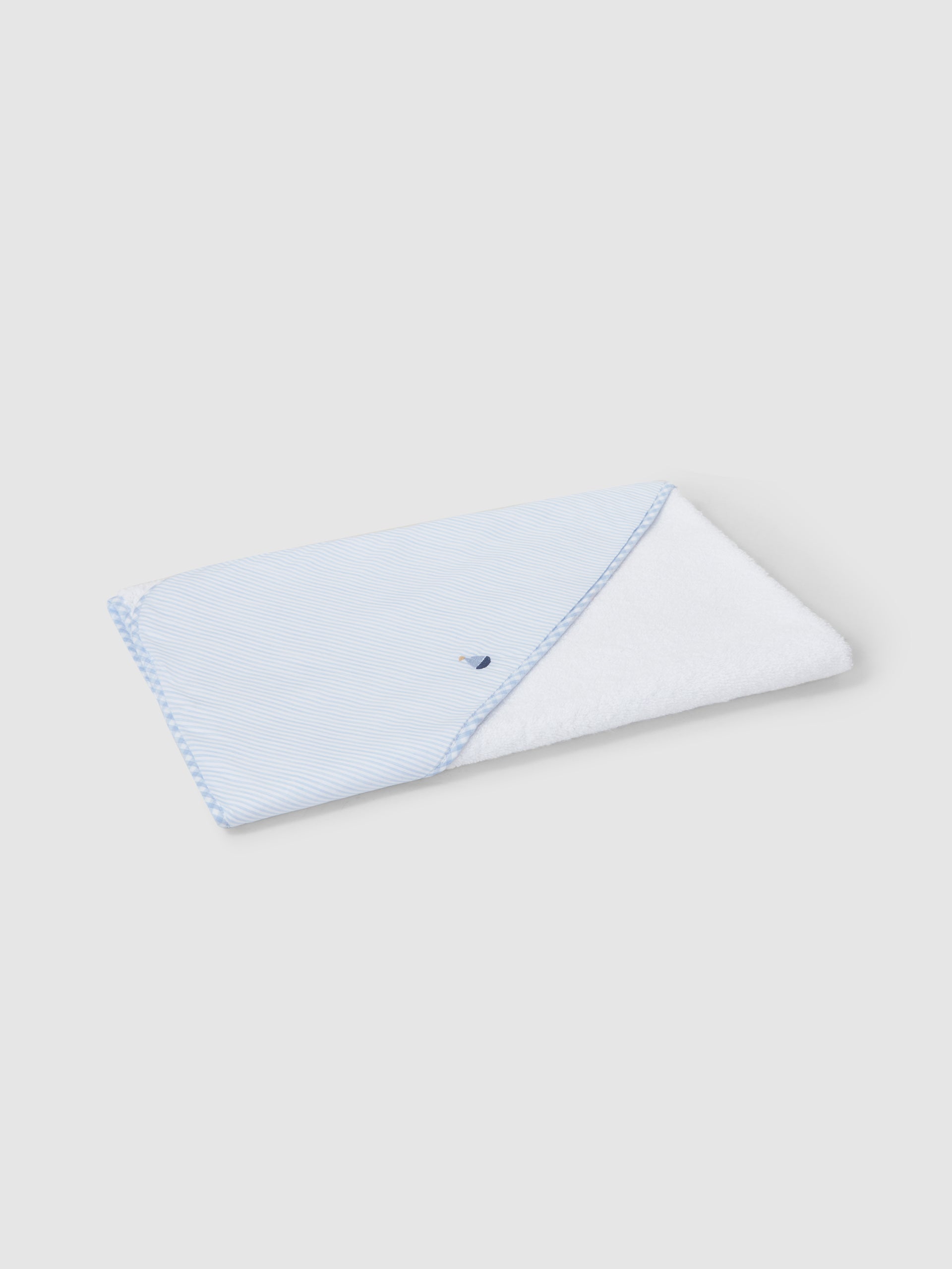 Serviette de bain en tissu imprimé