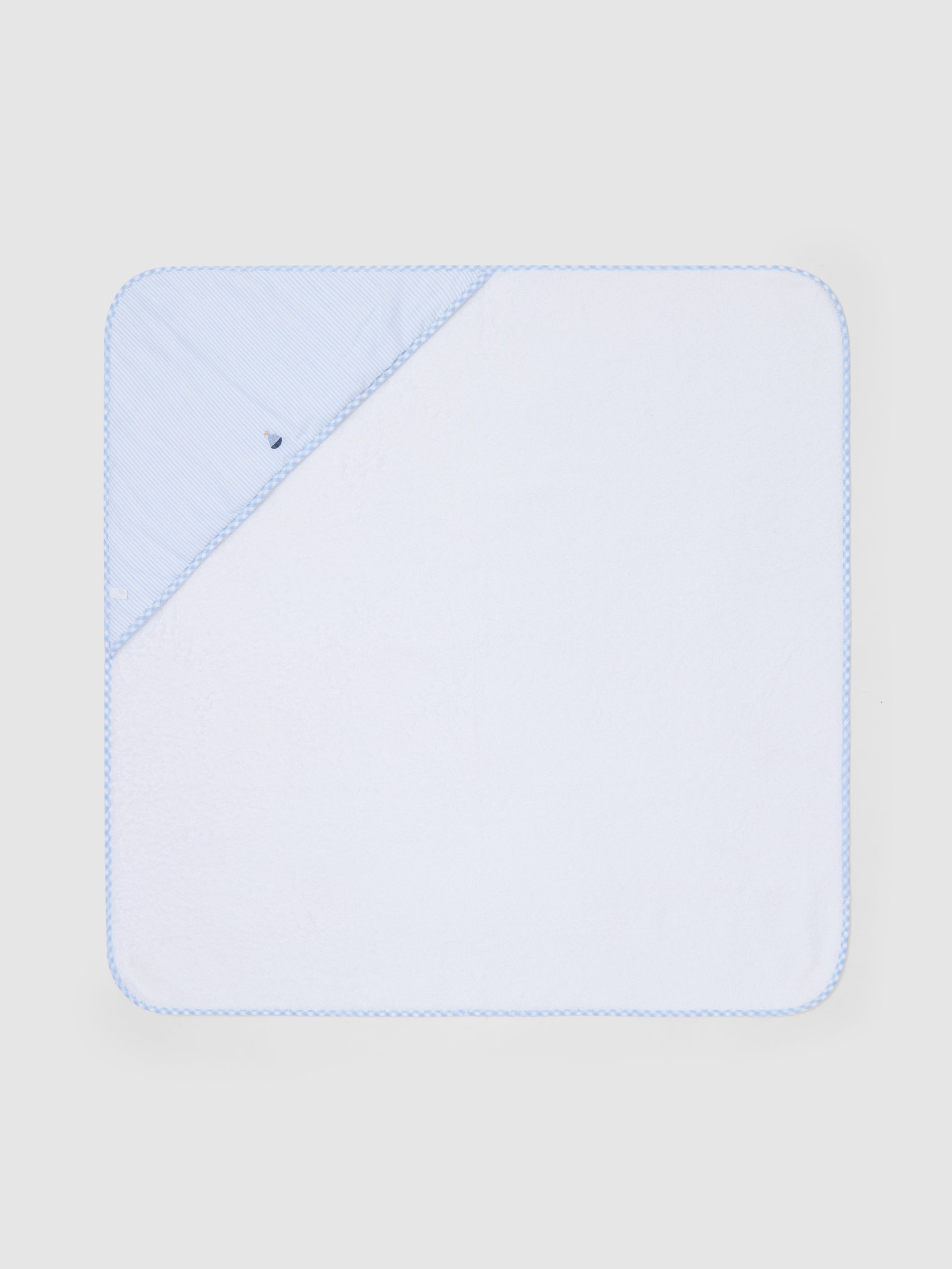 Serviette de bain en tissu imprimé